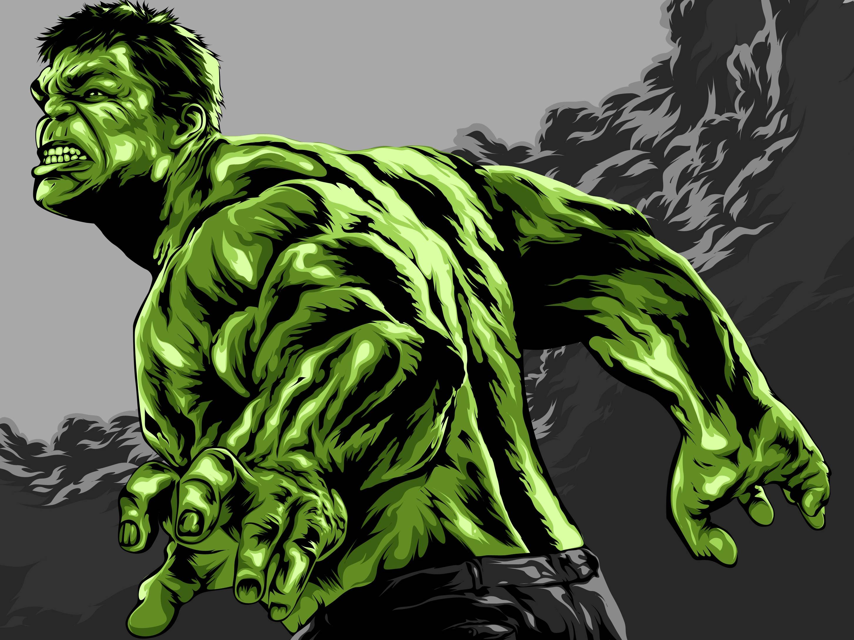 2909x2182 Hulk Comic Wallpaper