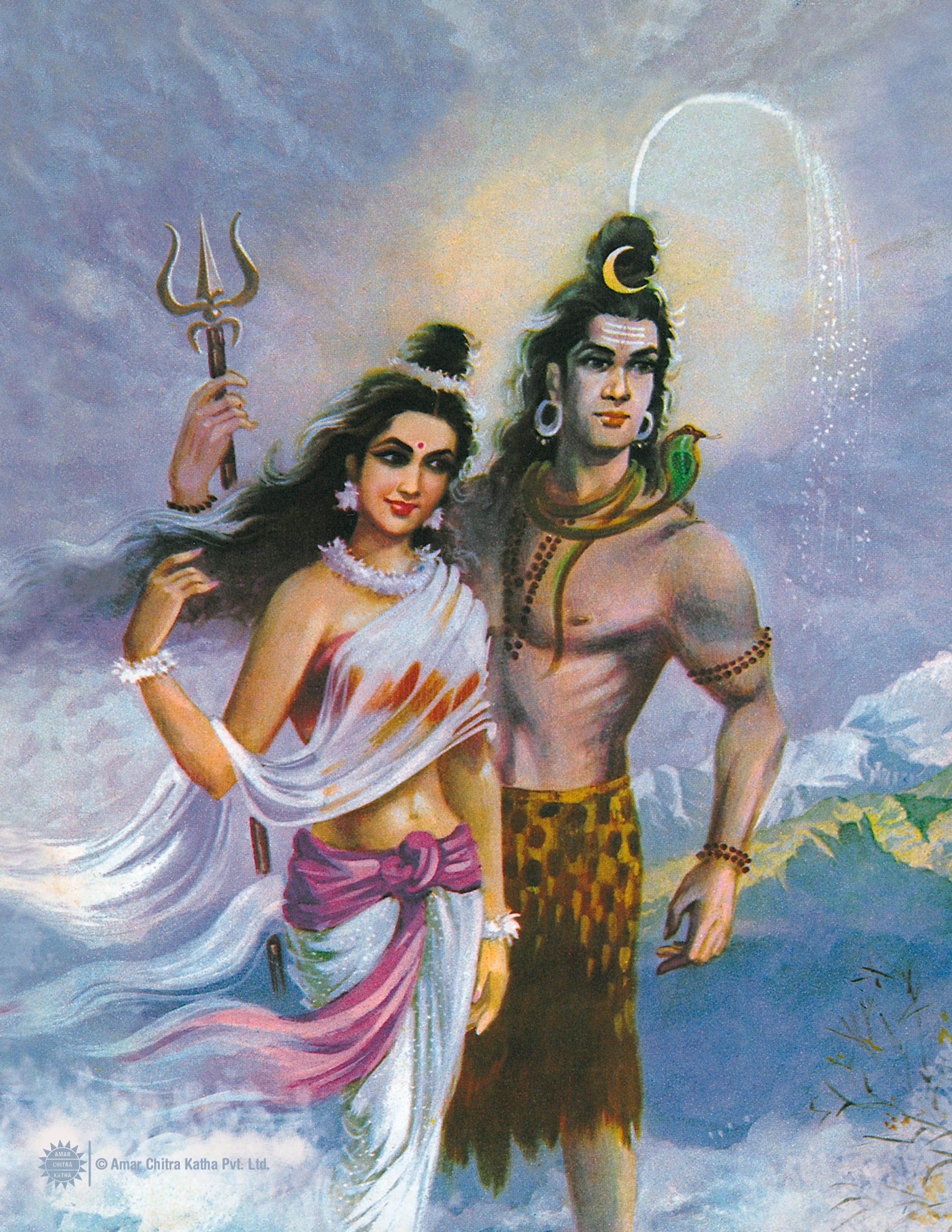 1978x2560 Shiva and Parvati