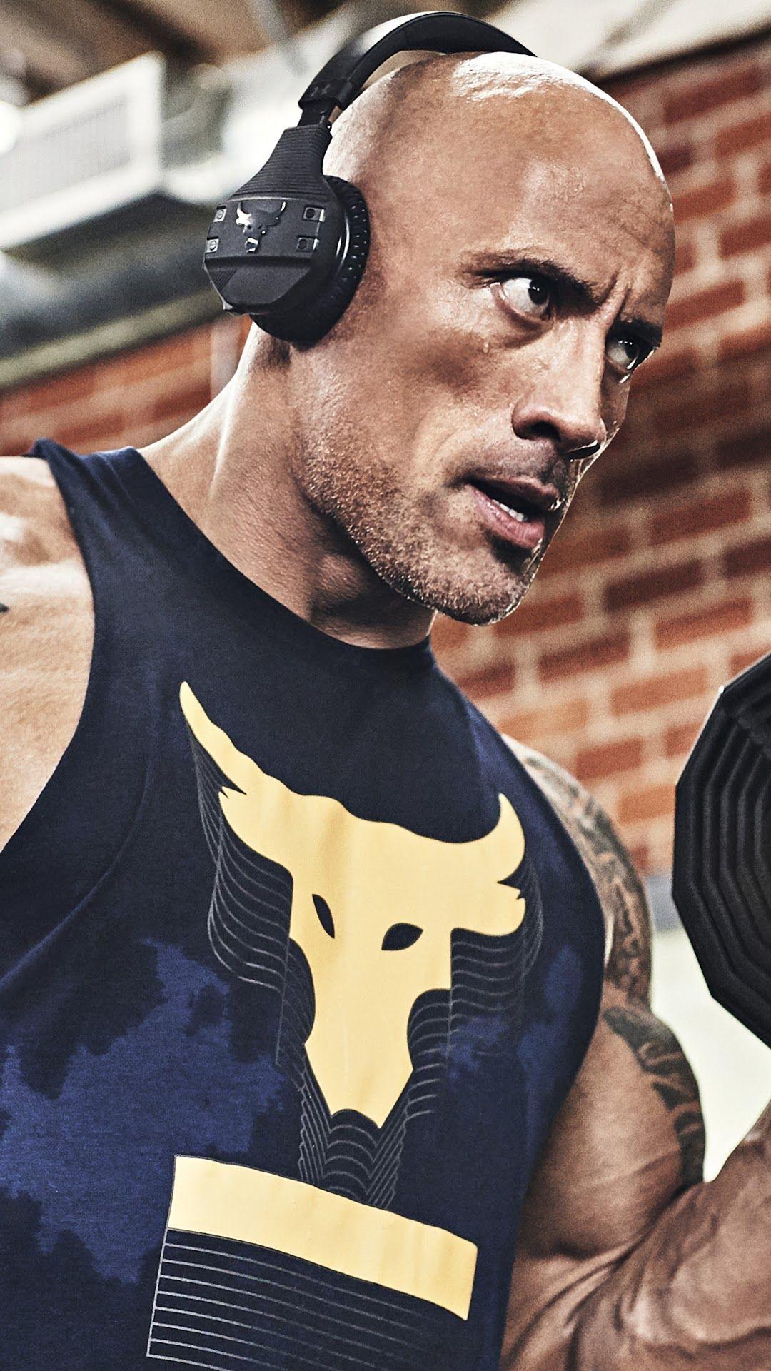 1080x1920 Dwayne Johnson, Working Out, 8K iPhone 6s, 6 HD Wallpaper, Image, Background, Photo and Picture. Mocah.org HD Wallpaper