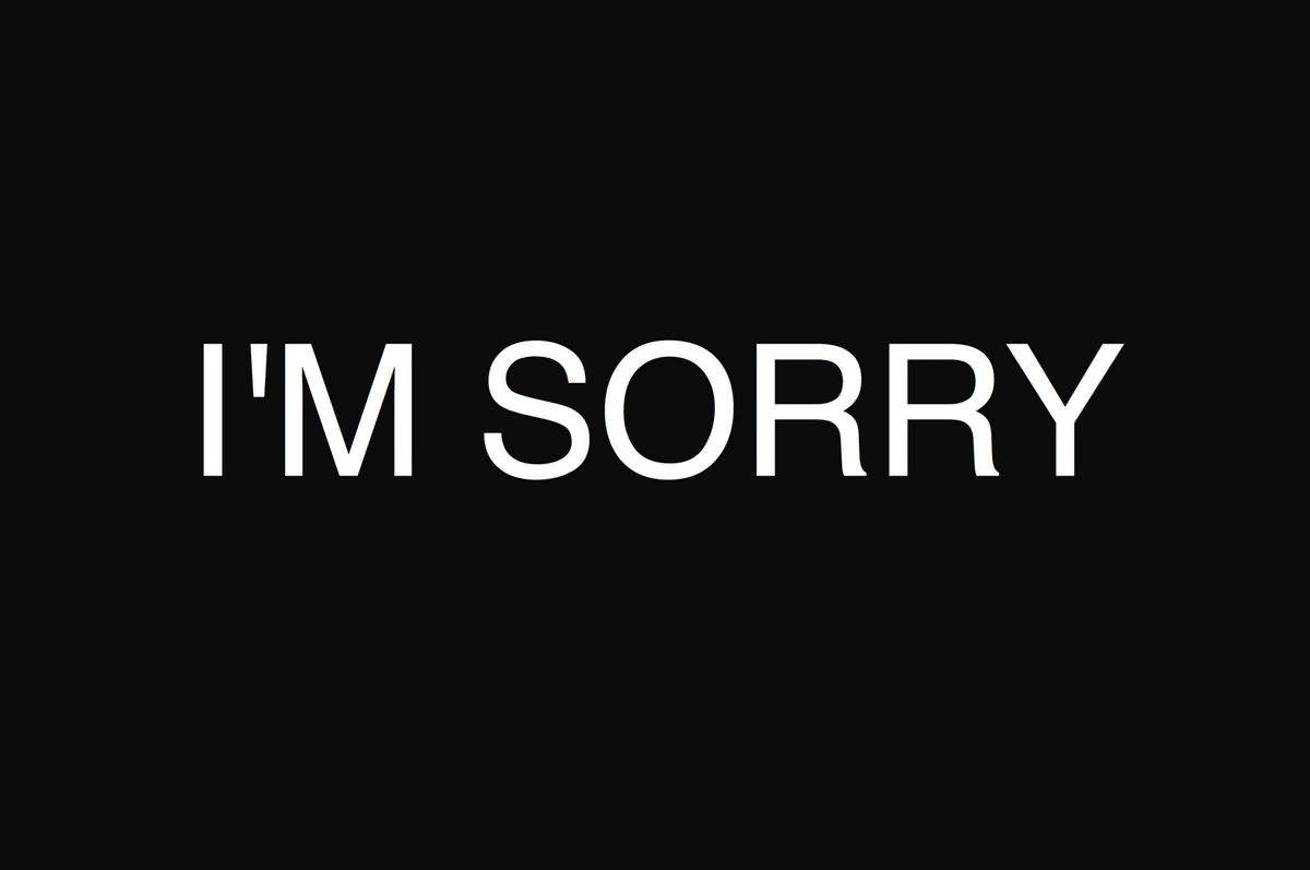 I'm Sorry Wallpapers - Top Free I'm Sorry Backgrounds - WallpaperAccess