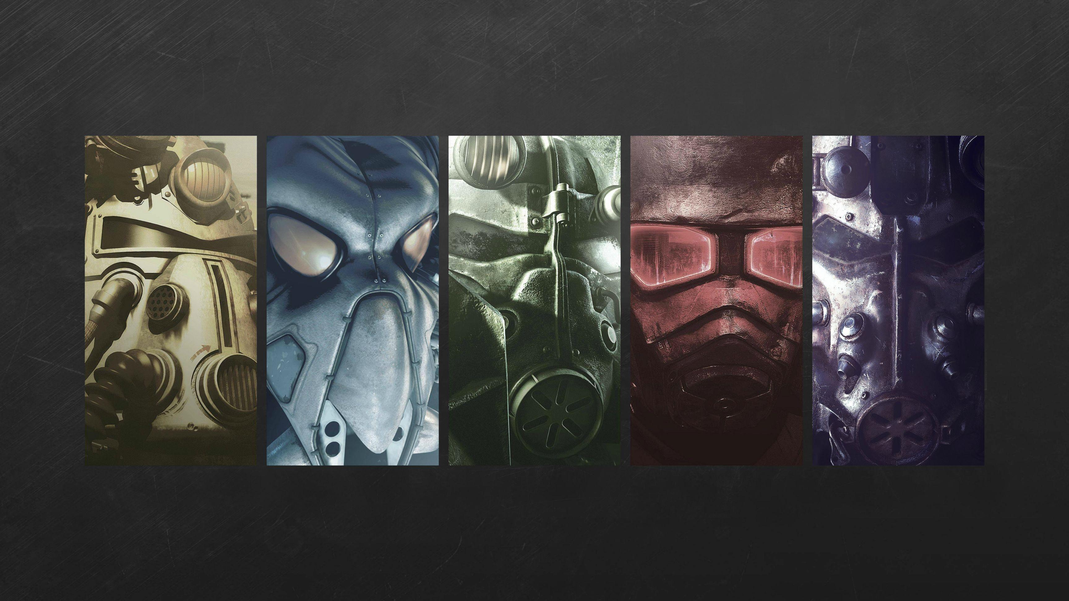 3456x1944 #Fallout #power armor, #Fallout: New Vegas, #Fallout, #Fallout #futuristic, #video games, #Fallout wallpaper. Mocah.org HD Desktop Wallpaper
