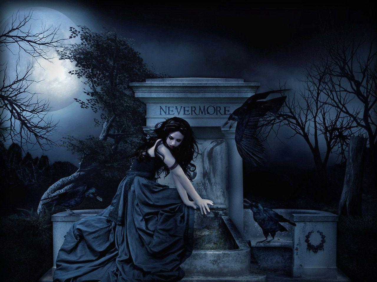 1280x960 Nevermore. Gothic fantasy art, Gothic wallpaper, Dark gothic