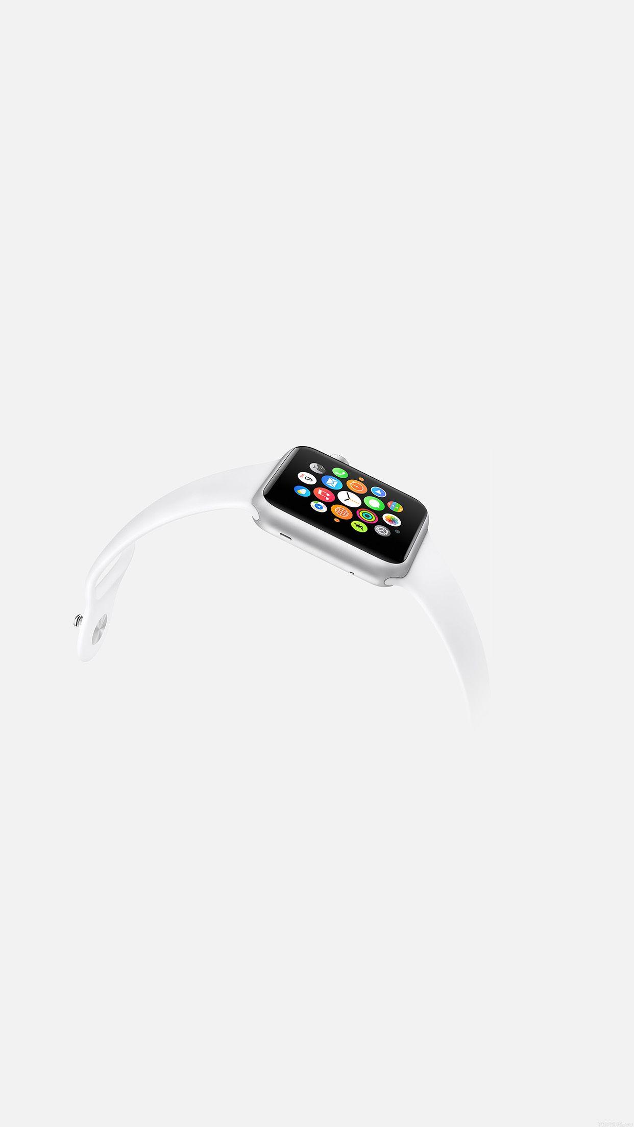 1242x2208 I Love Papers. apple watch white sports art