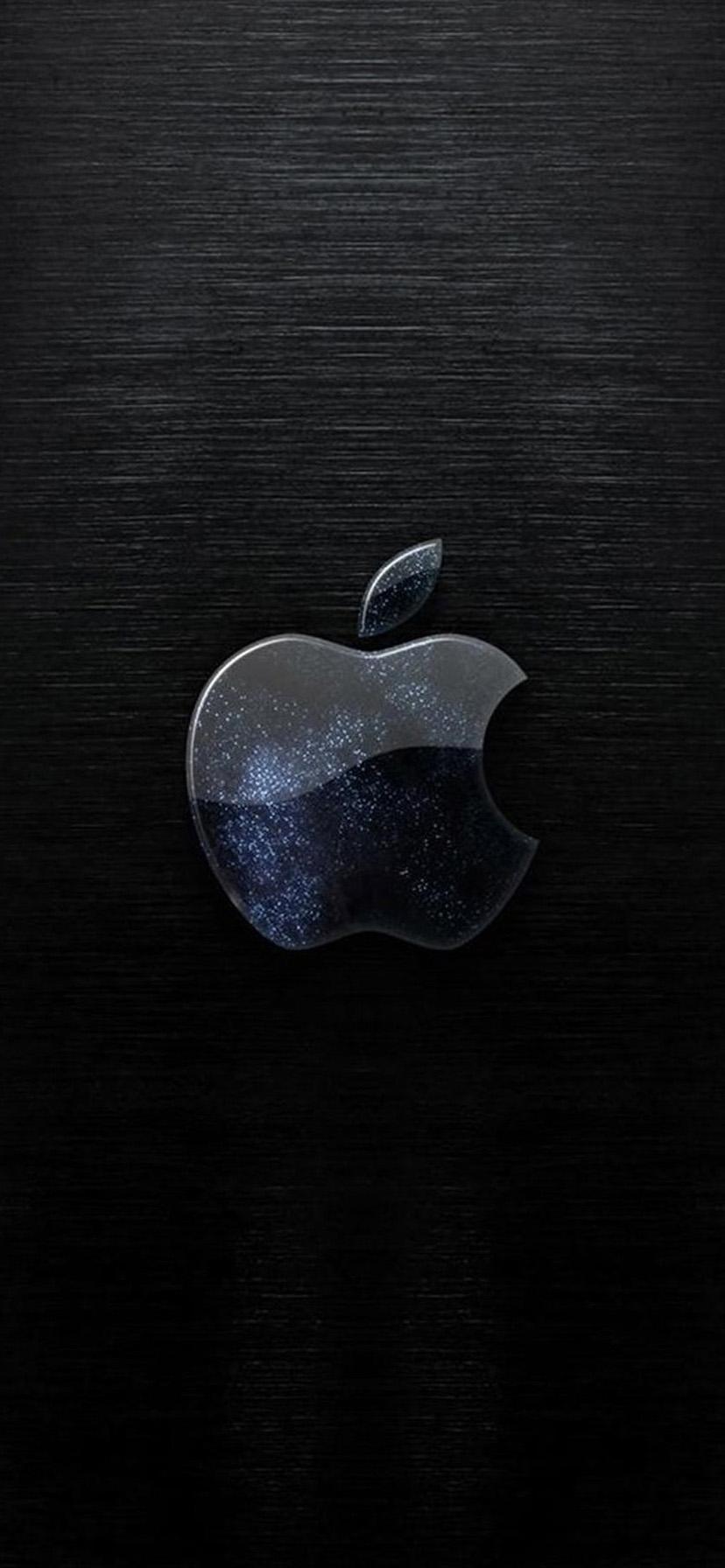 828x1792 iPhone Xs Wallpaper Apple Logo