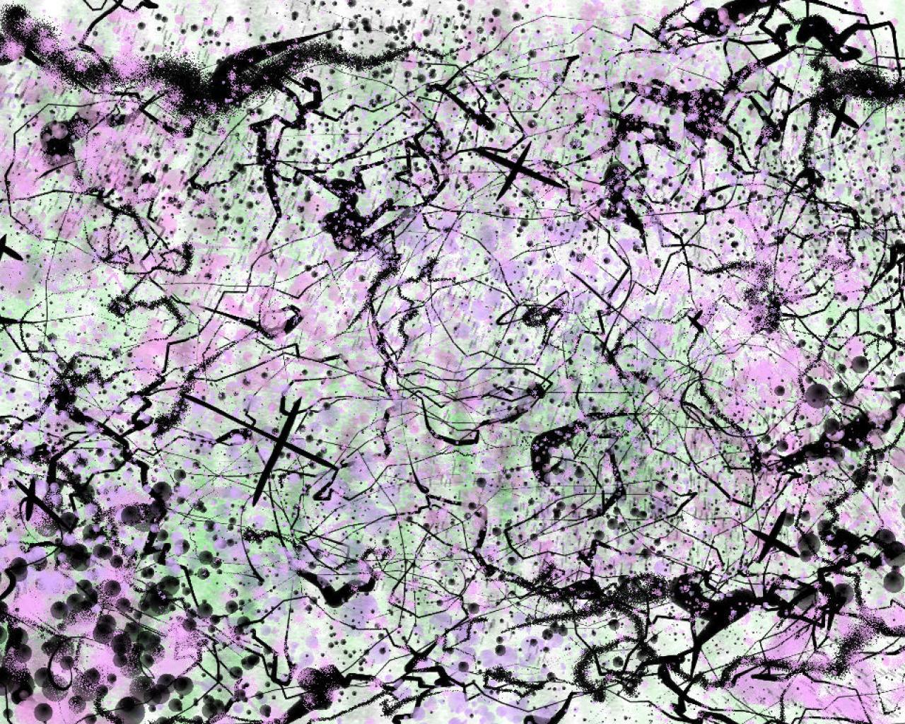 1280x1024 Pastel Goth Wallpaper