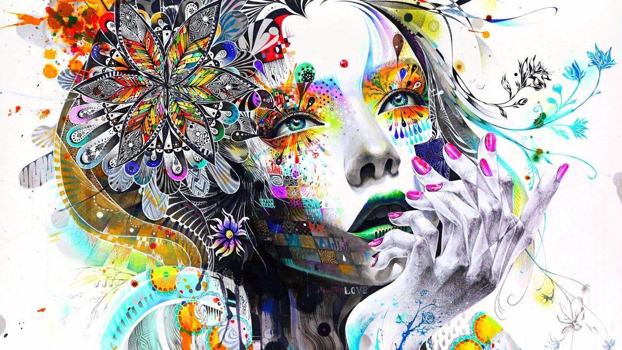 1280x720 Cool Trippy Pics to Look at When Your High, Drugs & Art