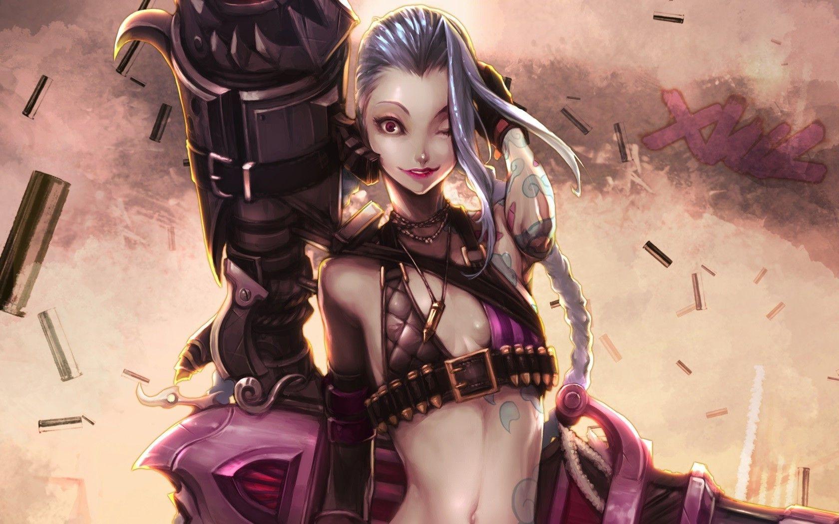 1680x1050 League Of Legends, Jinx (League Of Legends) Wallpaper HD / Desktop and Mobile Background