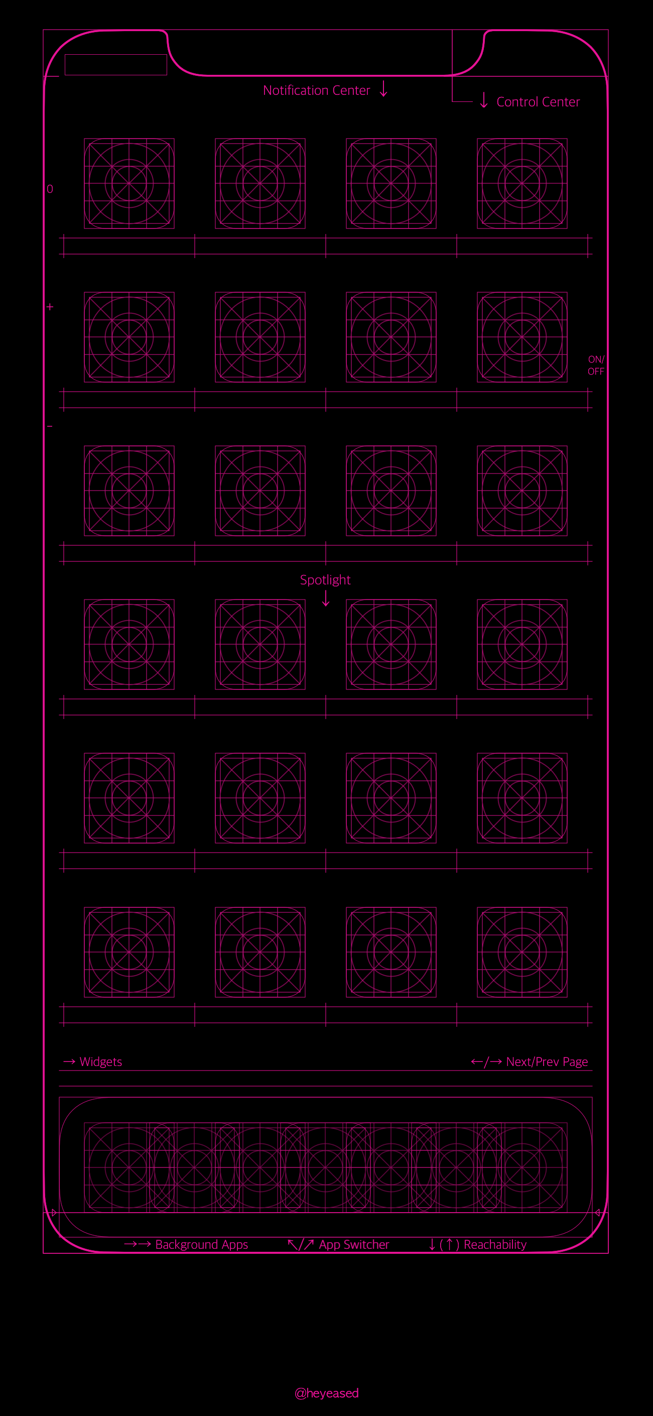 1301x2820 Best Blueprint Wallpaper For iPhone X In Blue, Pink, Black And More