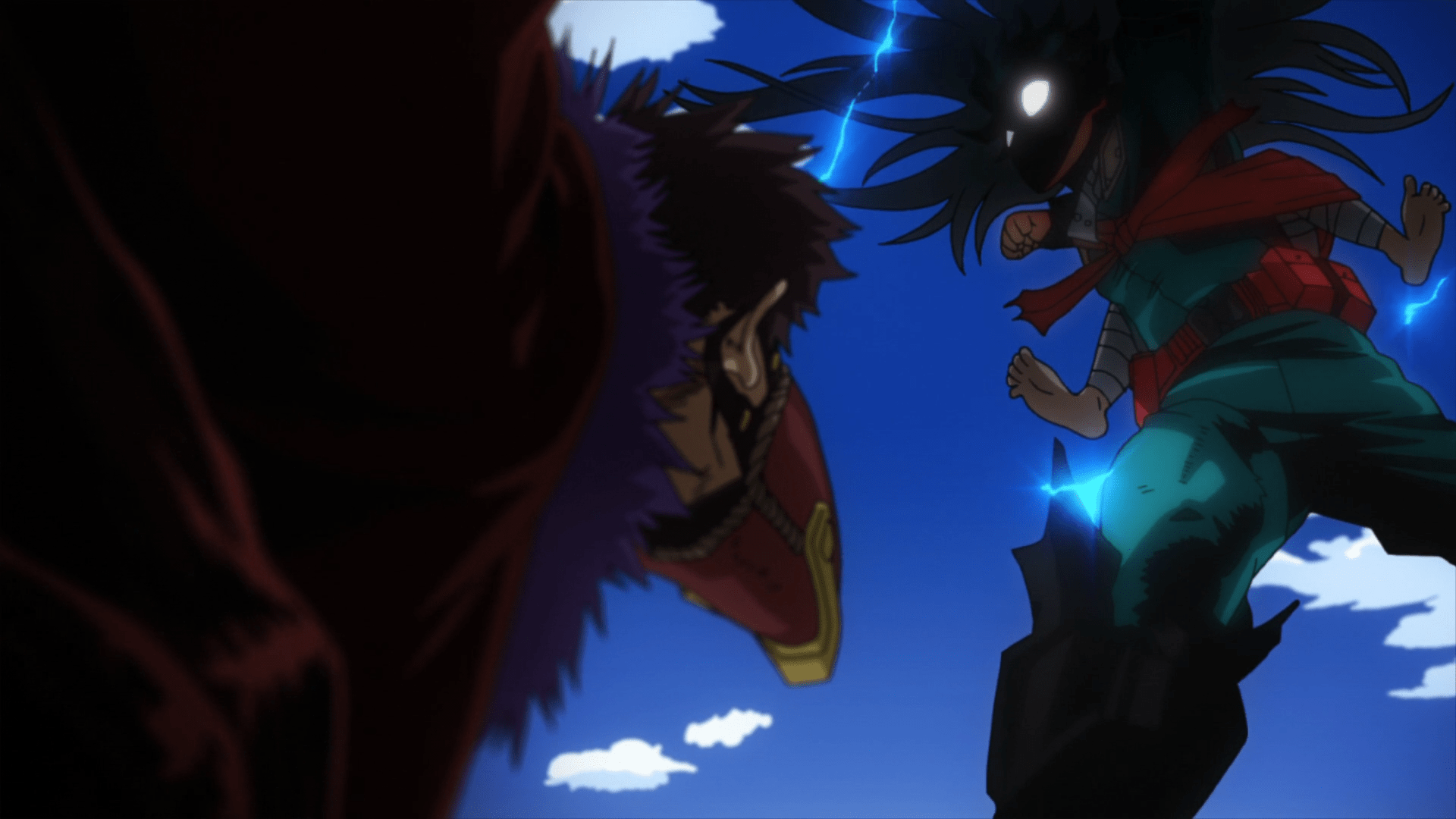 1920x1080 Deku Vs Overhaul Wallpaper
