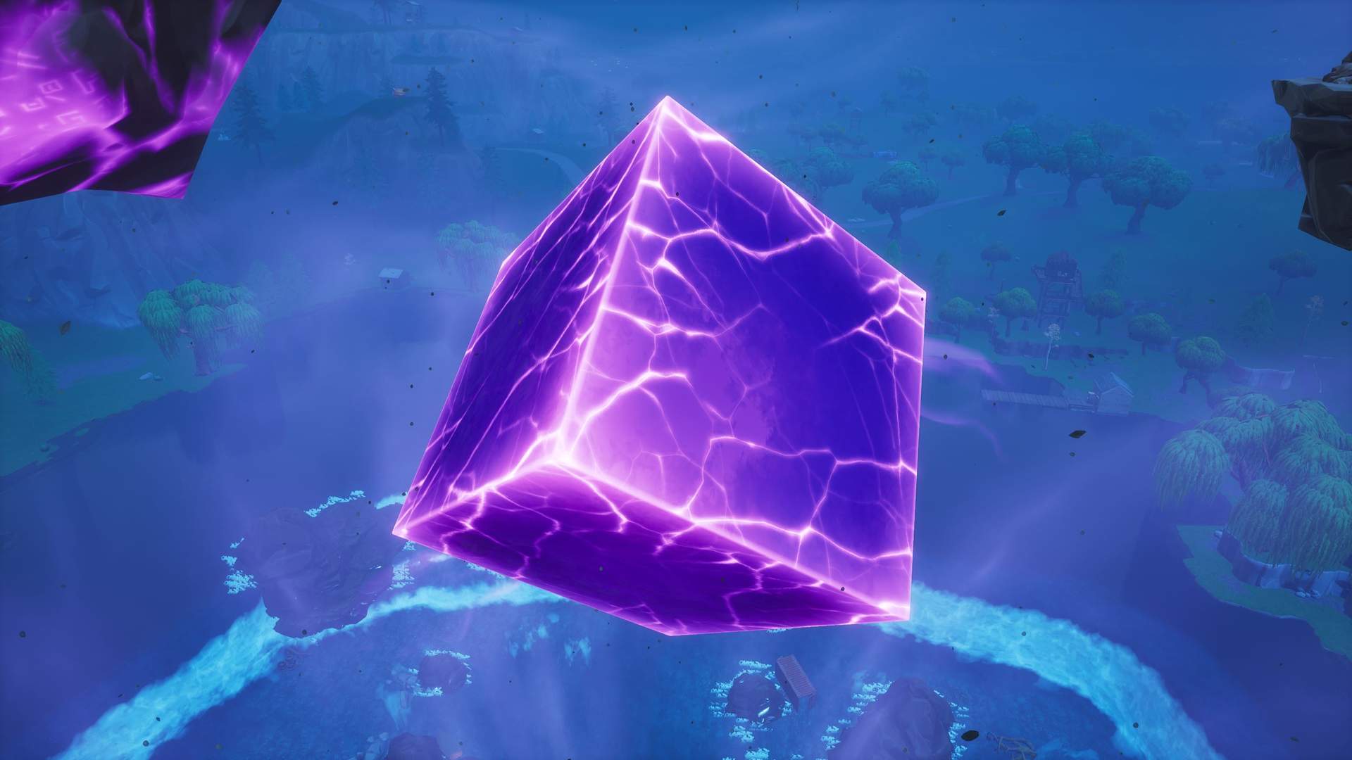 1920x1080 The Fortnite Cube Explodes, Changing the Map Again