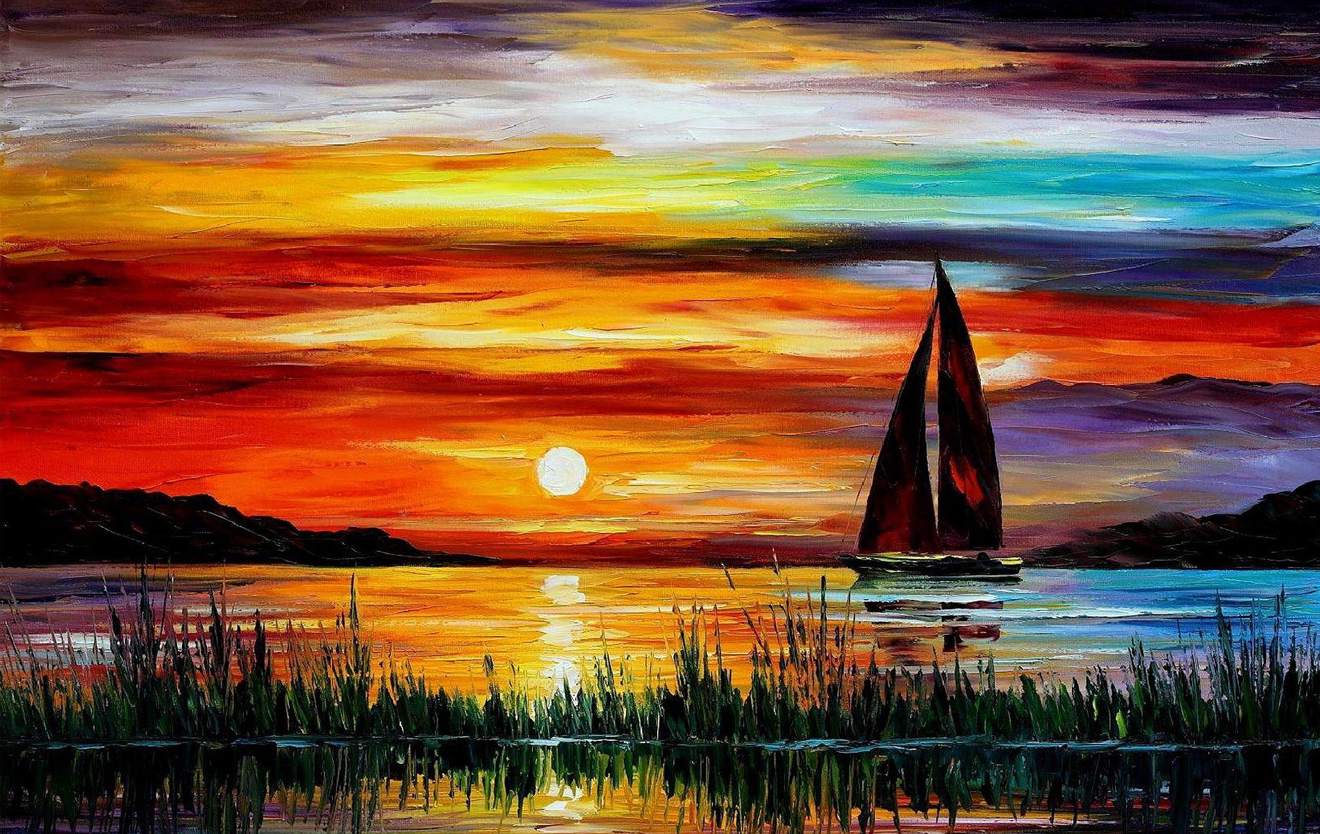 Boat Painting Wallpapers Top Free Boat Painting Backgrounds