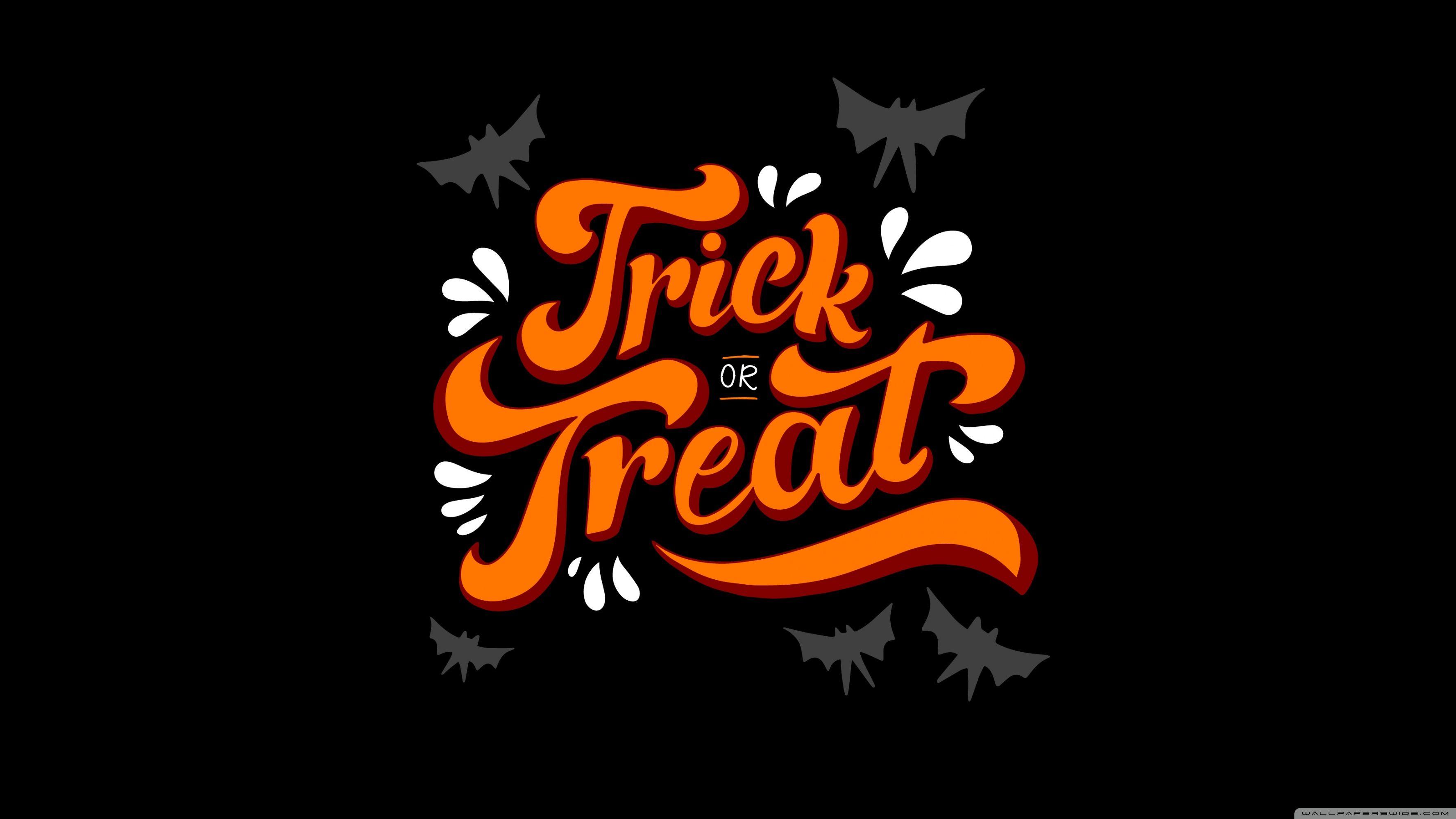 3554x1999 Download Trick or Treat, Halloween UltraHD Wallpaper