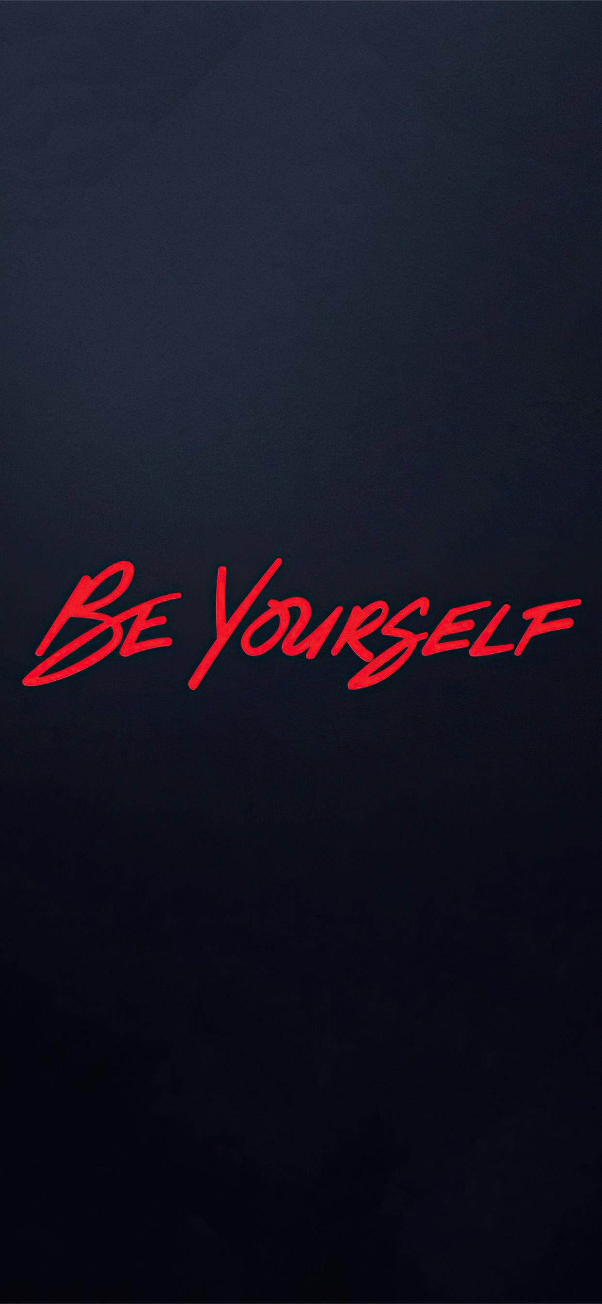 1242x2688 spider man miles morales be yourself iPhone 11 Wallpaper Free Download