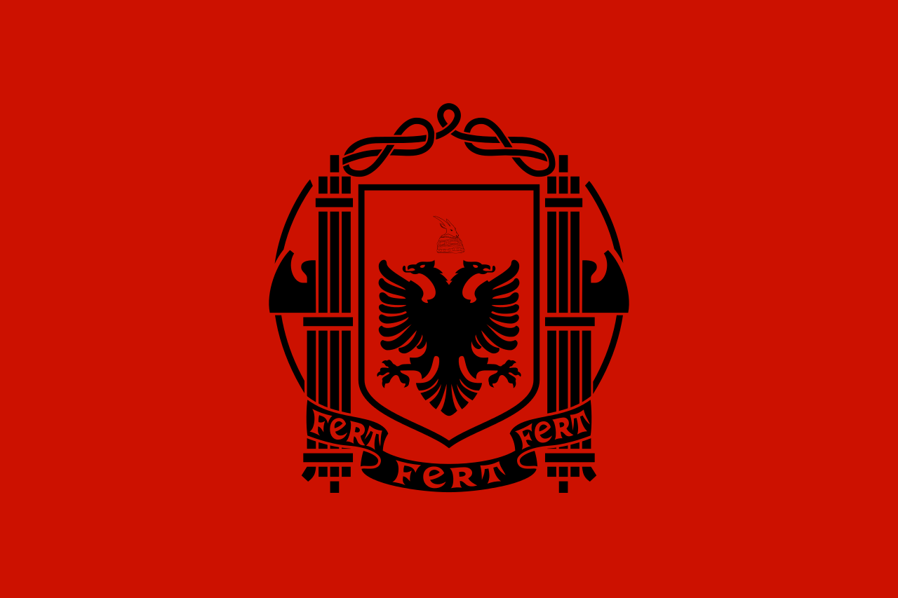 1280x853 Fascist Albania Flag HD Wallpaper
