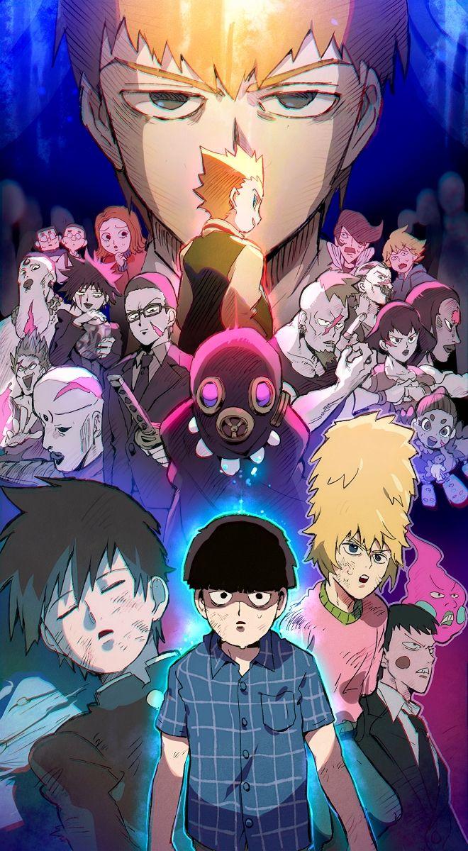 660x1200 Download Wallpaper Mob Psycho 100 HD Untuk Android/iPhone