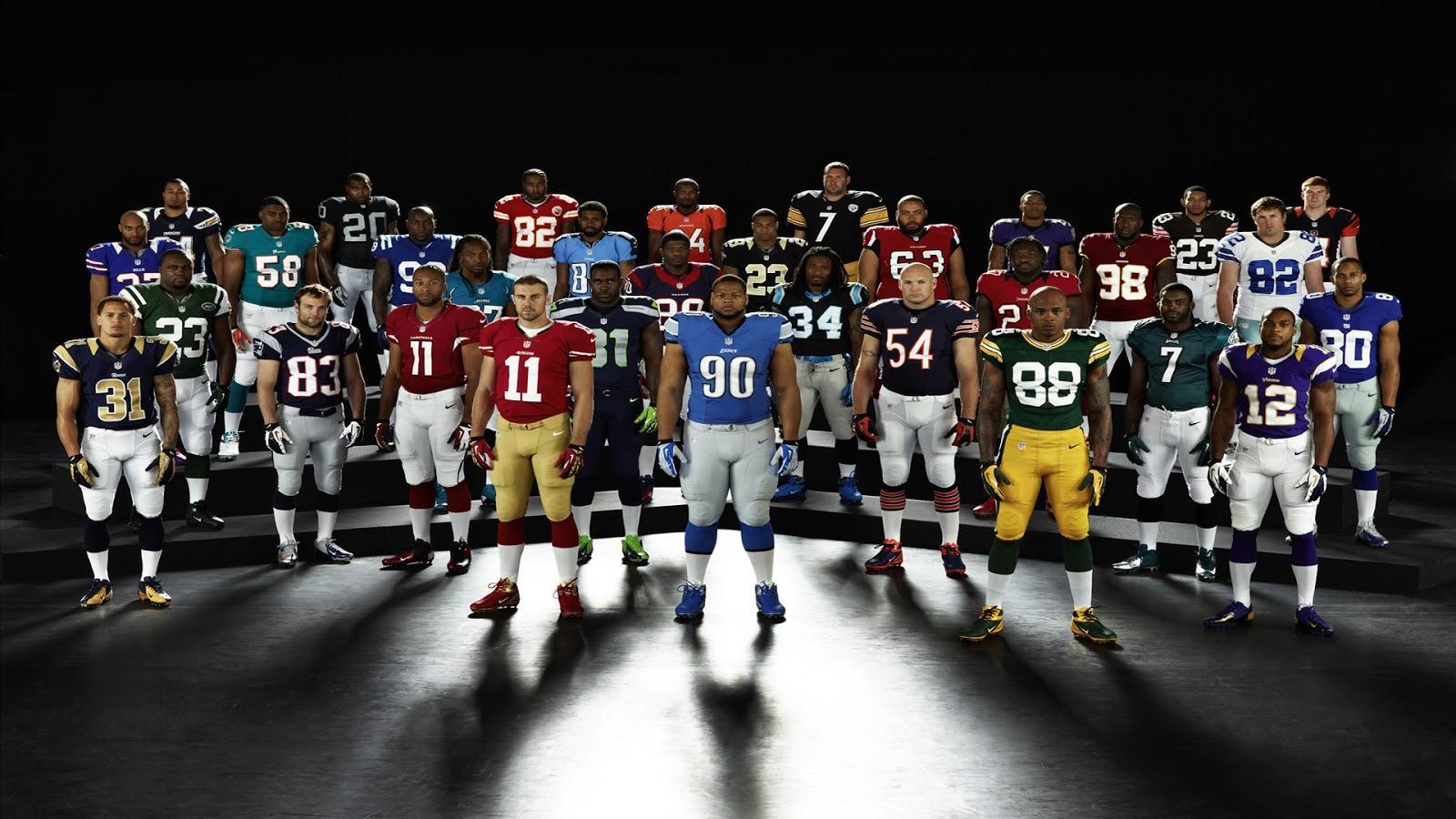 1600x900 American Football Legends Wallpaper