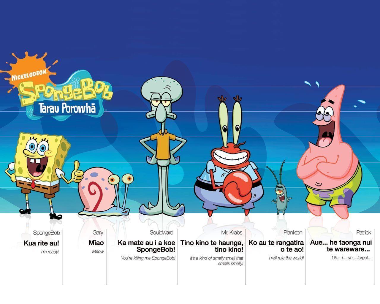 1280x1024 Spongebob Squarepants Squidward Wallpaper