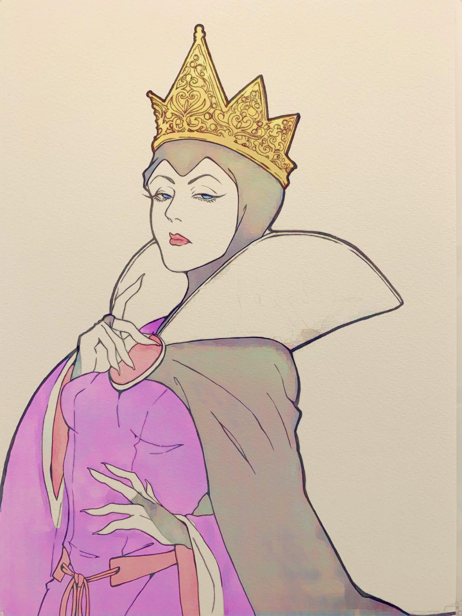 1536x2048 The Evil Queen White and the Seven Dwarfs Anime Image Board
