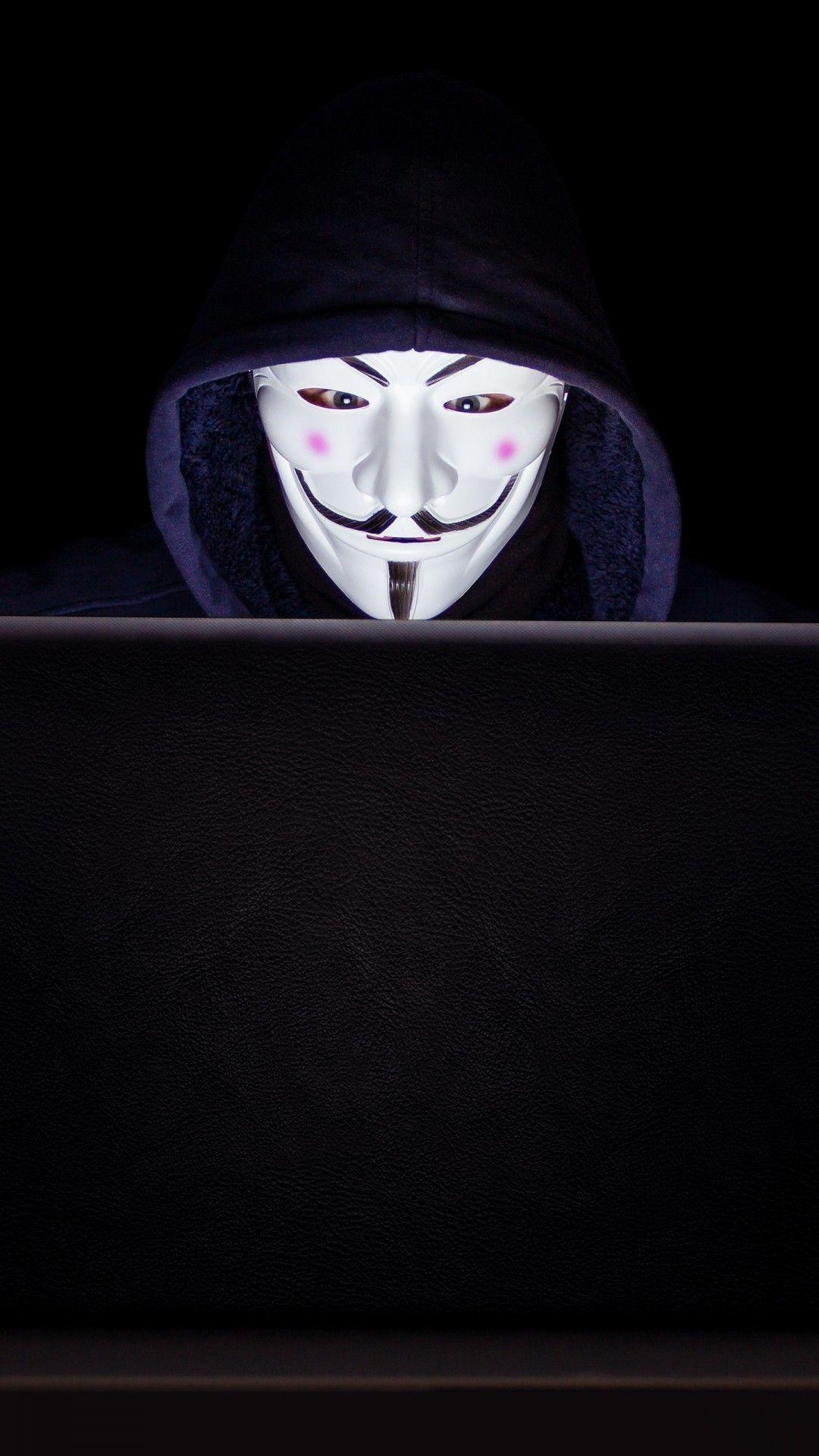 1080x1920 Anonymous Hacker 5K Wallpaper