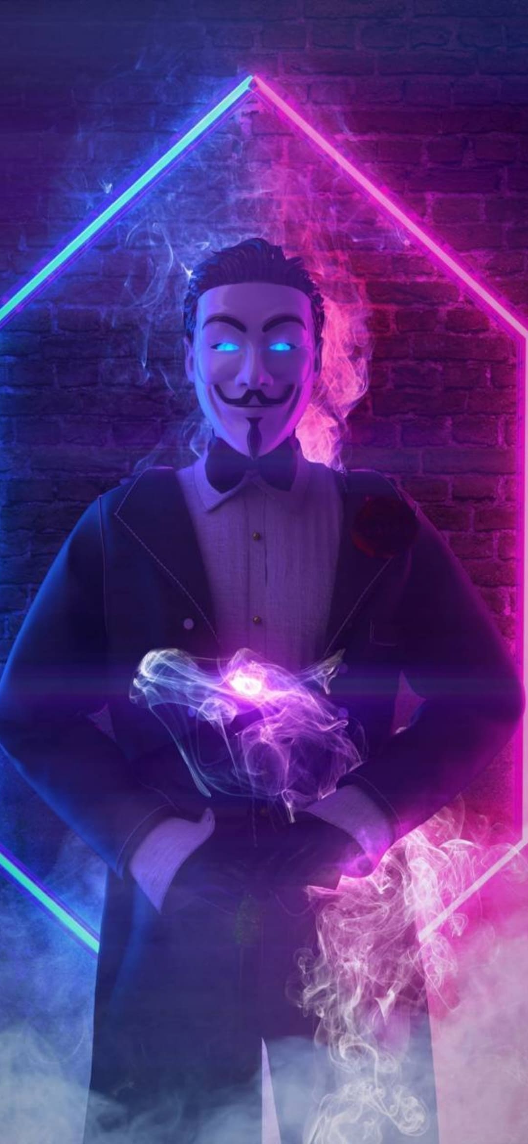 1080x2340 Anonymous iPhone Wallpaper k Anonymous iPhone Background [ HD ]