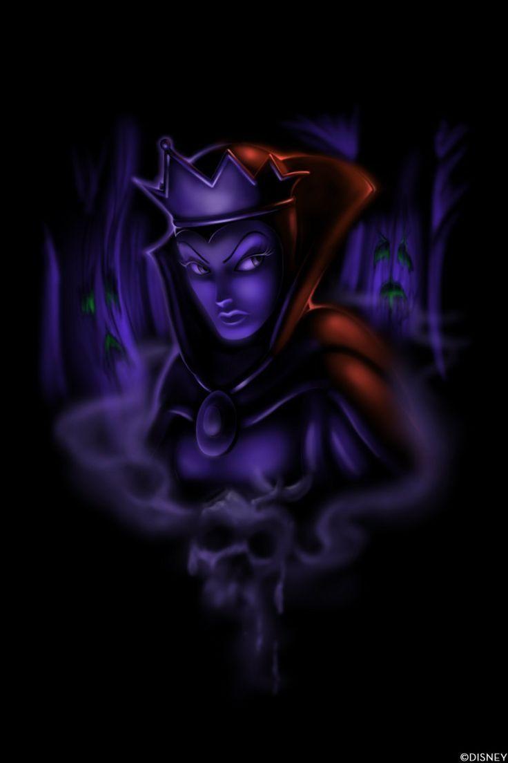 736x1104 Disney The Evil Queen by Noah. Disney artists, Dark disney, Disney art