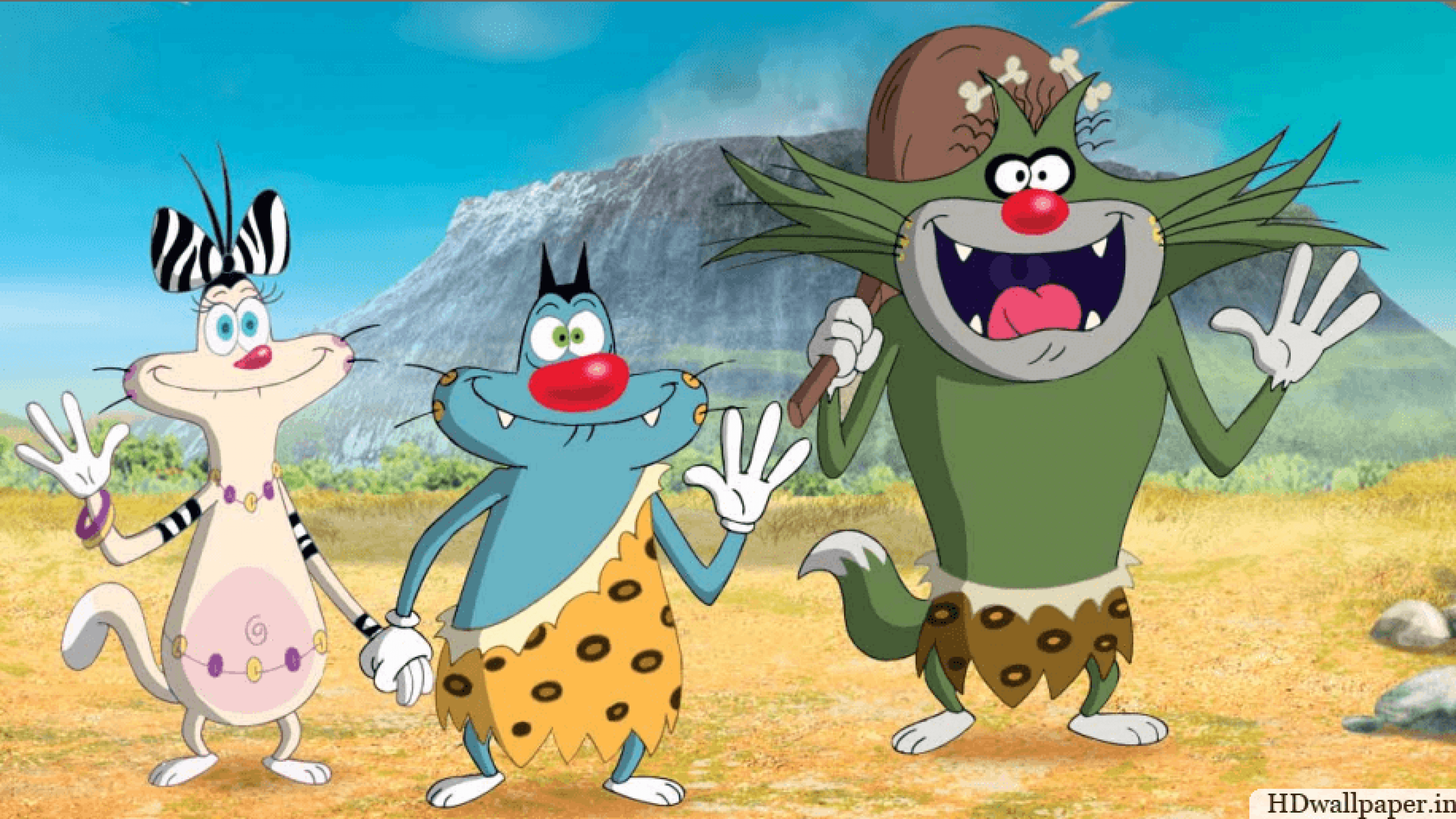 3840x2160 Oggy And The Cockroaches Wallpaper, Picture