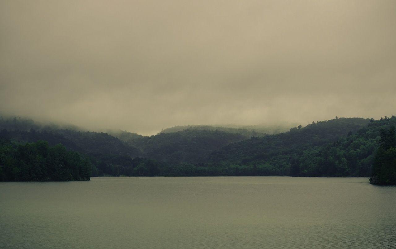 1280x804 Melancholy Sky Forest & Lake wallpaper. Melancholy Sky Forest & Lake