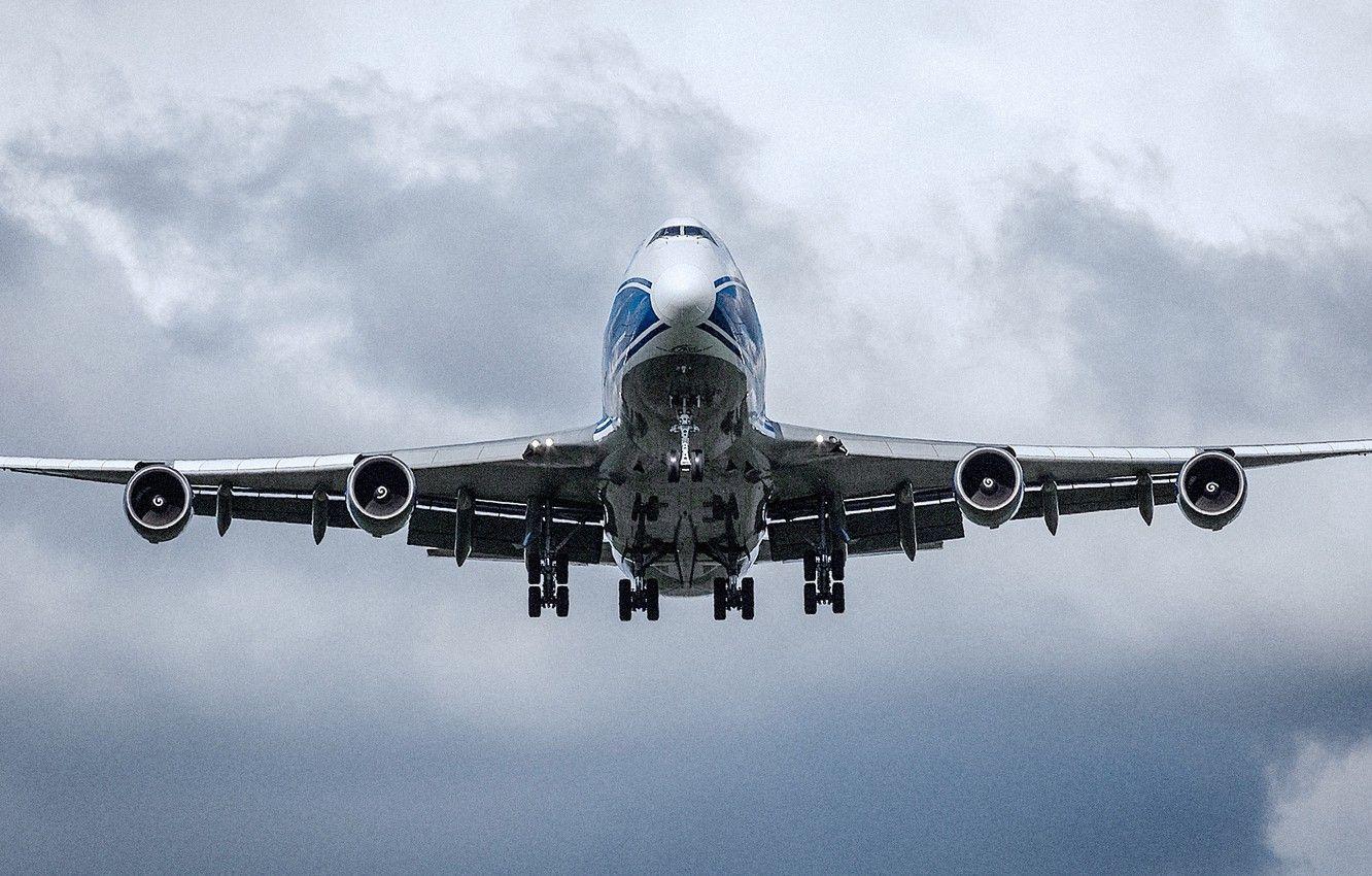 1332x850 Wallpaper Boeing, Jumbo Jet, Landing image for desktop, section авиация