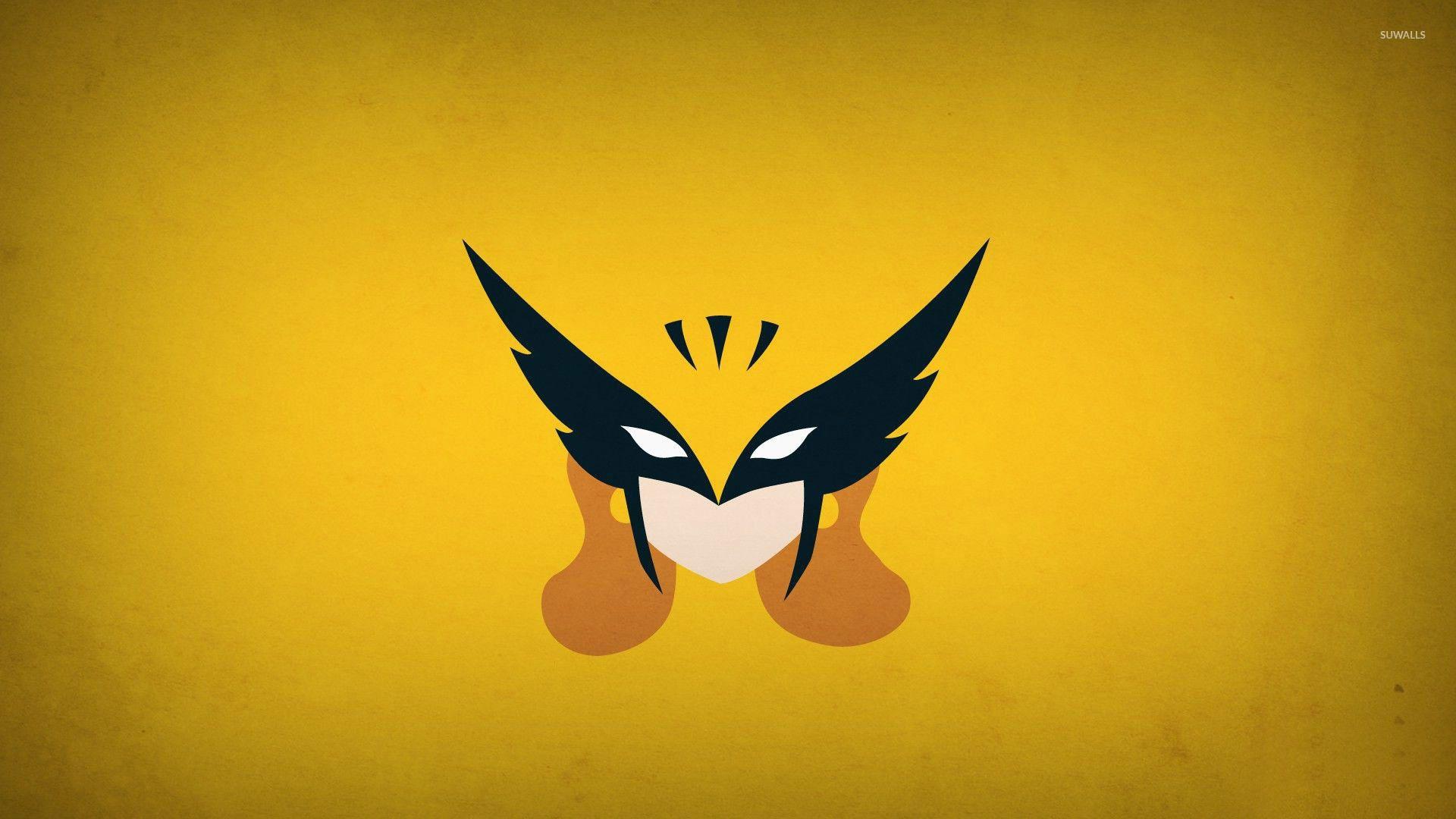 1920x1080 Hawkman on golden wall wallpaper wallpaper