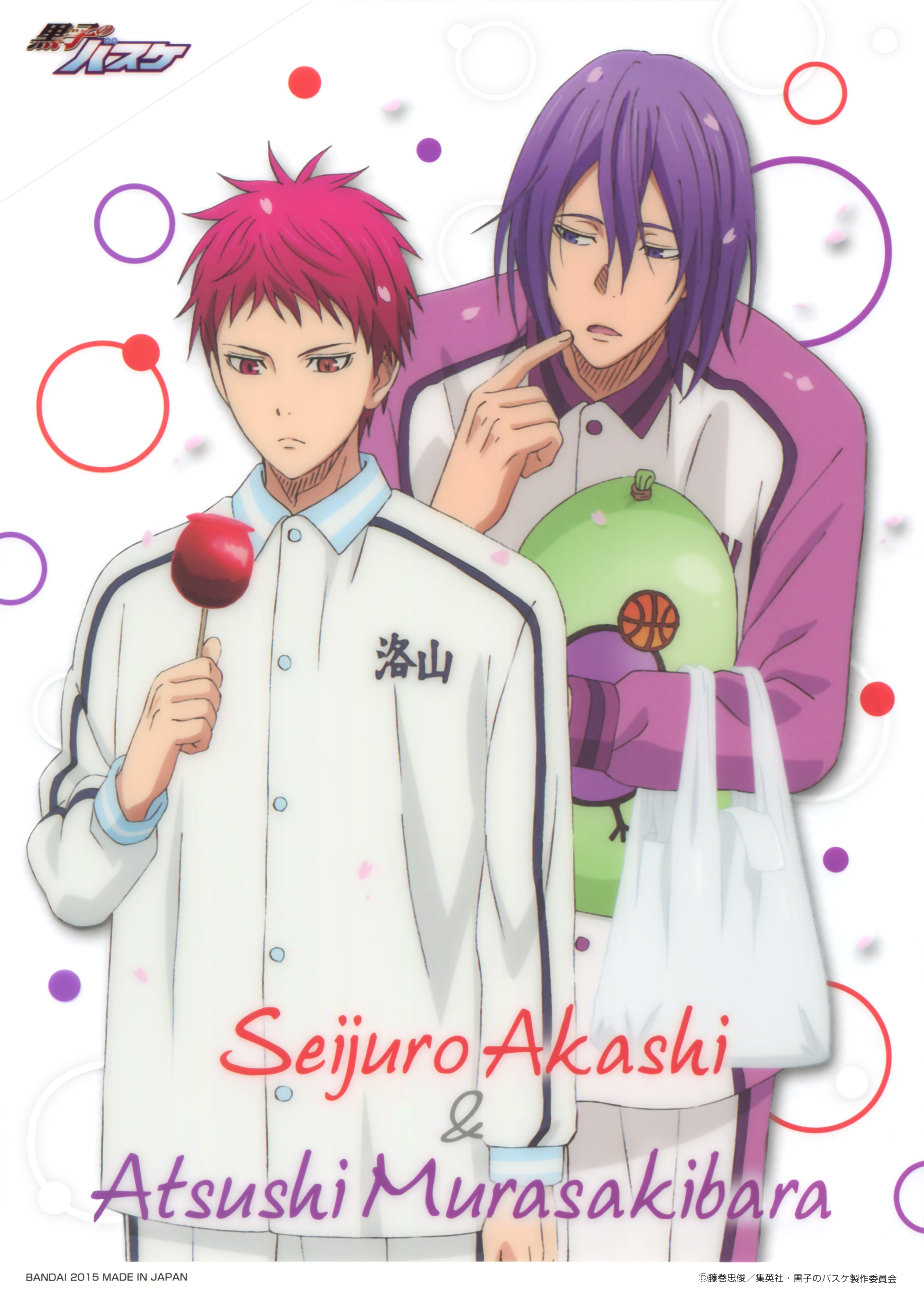 5590x7927 Kuroko no Basket Series Seijuro Akashi Character Atsushi Murasakibara Character wallpaperx7927