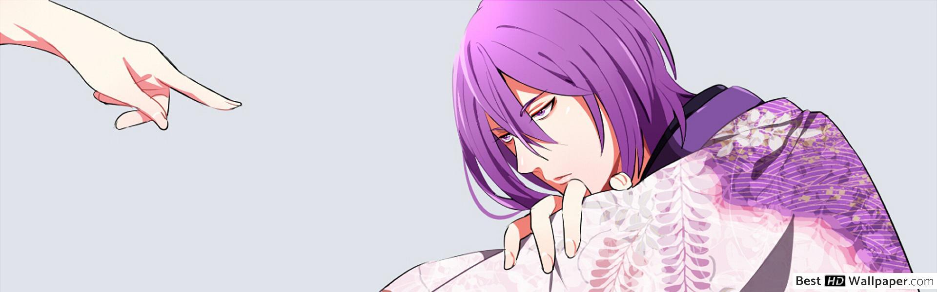 1920x600 Kuroko's Basketball Murasakibara HD wallpaper download