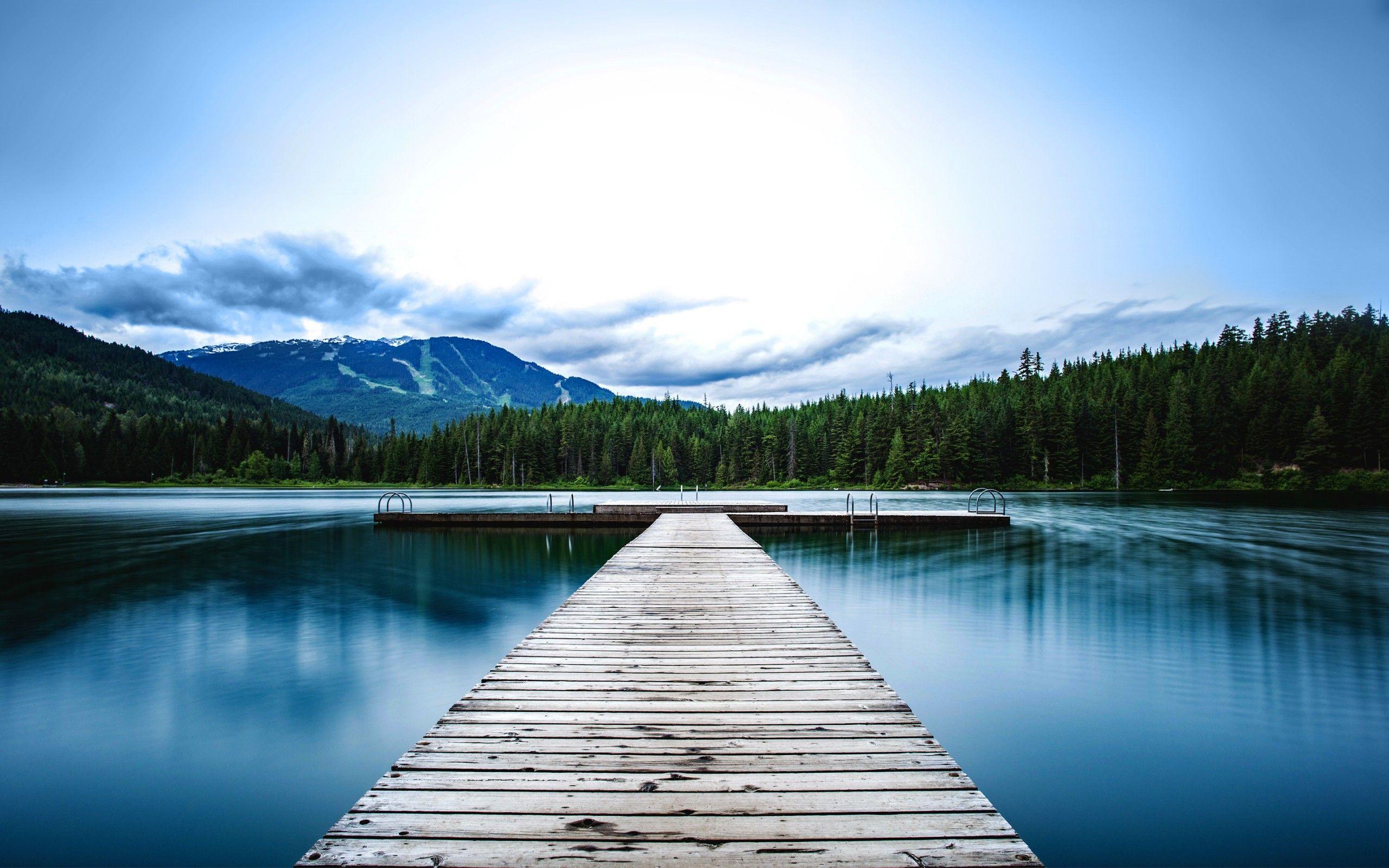 2560x1600 ScreenBeauty. Whistler Coast Mountains Dock