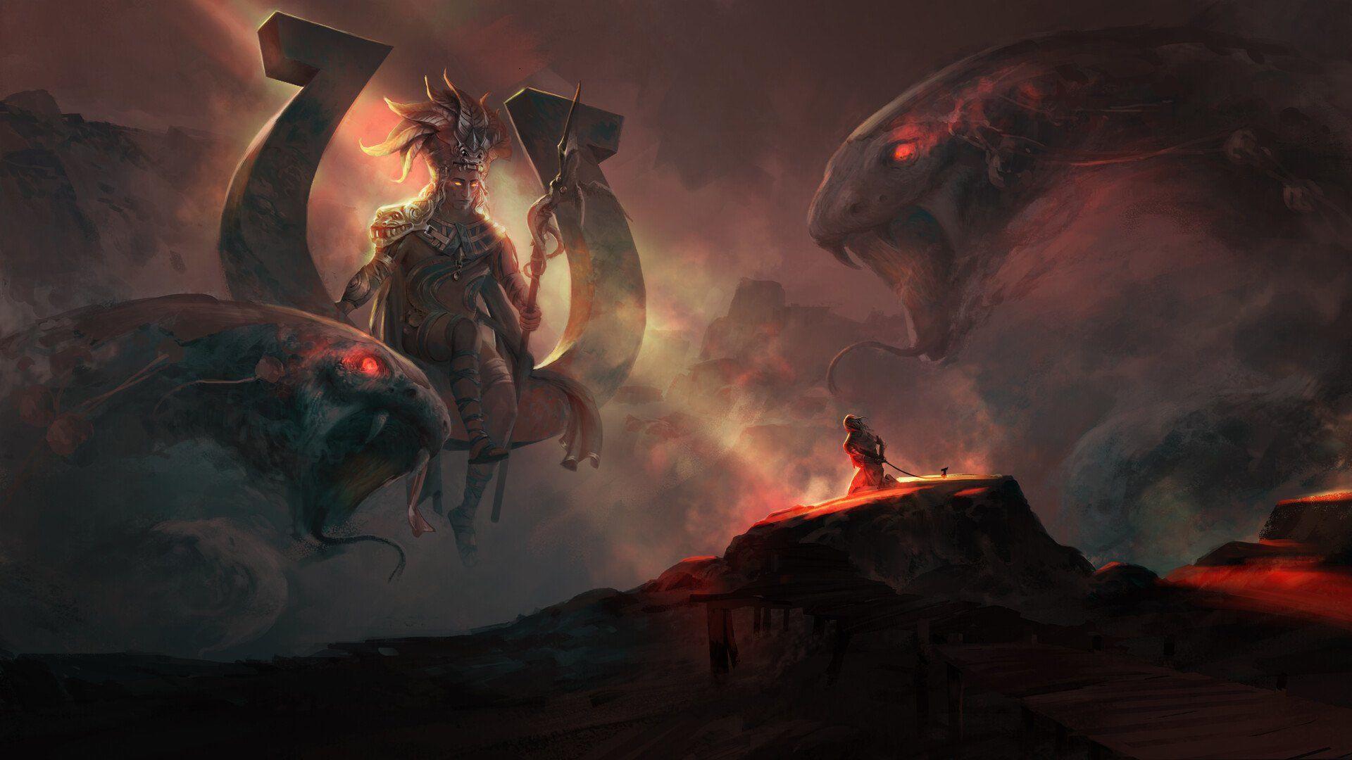 1920x1080 Quetzalcoatl Wallpaper