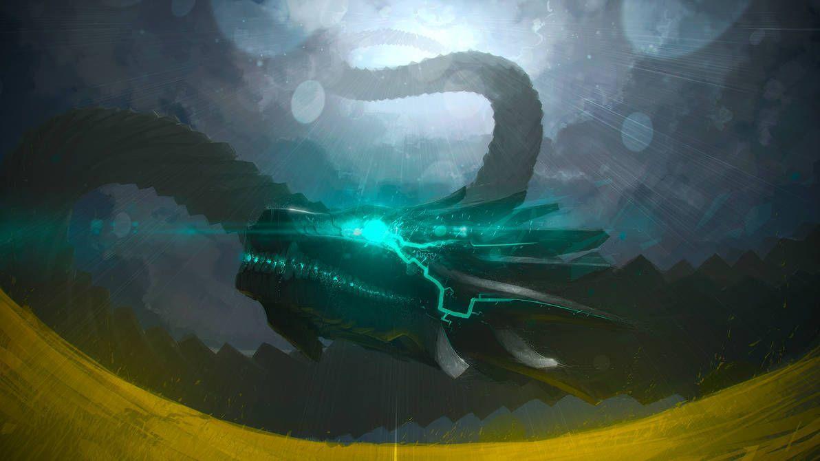 1192x670 Dark summon Quetzalcoatl by hikaruga. Free desktop wallpaper, Art, Dragon light