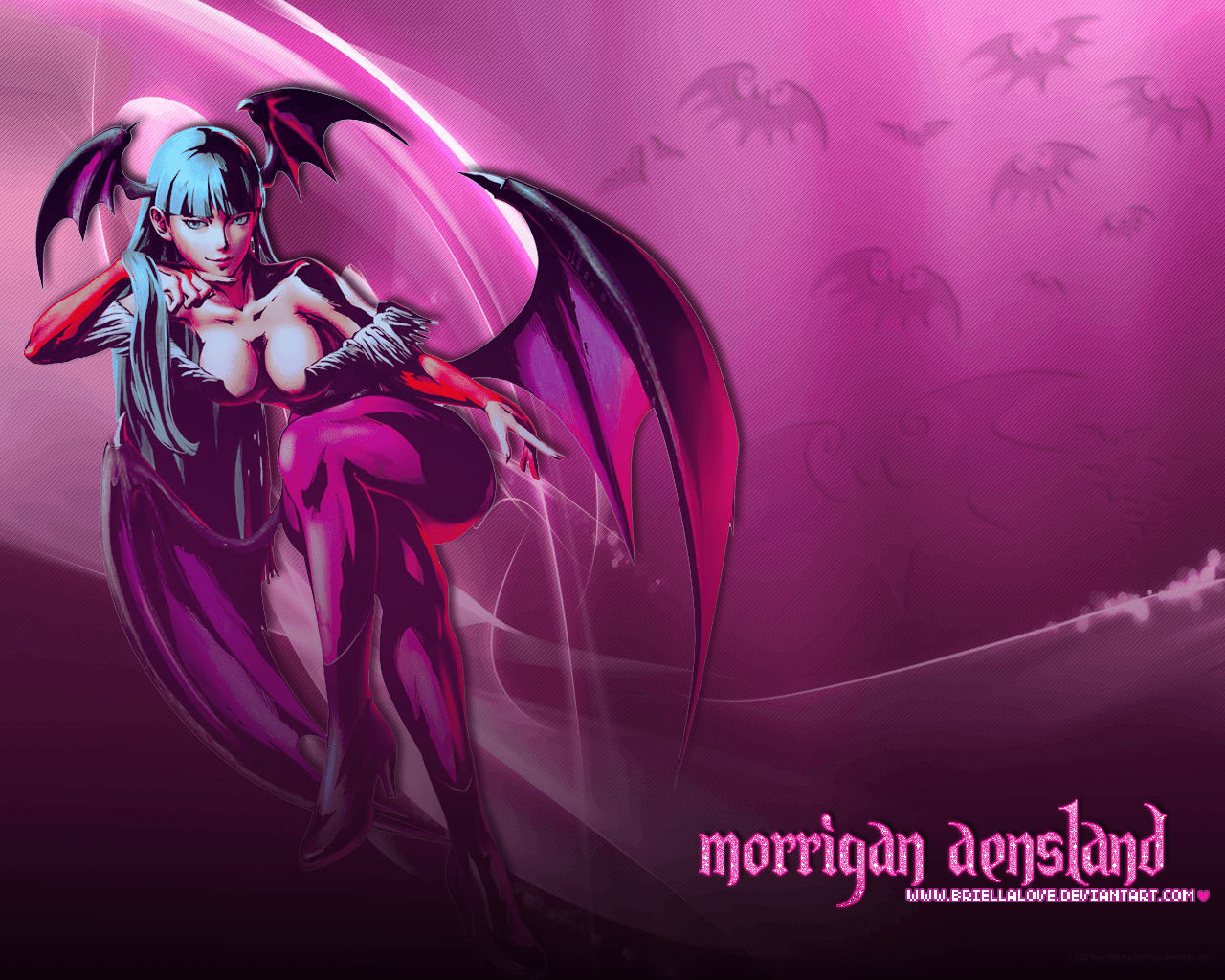 1280x1024 Morrigan Aensland Wallpaper. Wallpaper, Sakura haruno, Art
