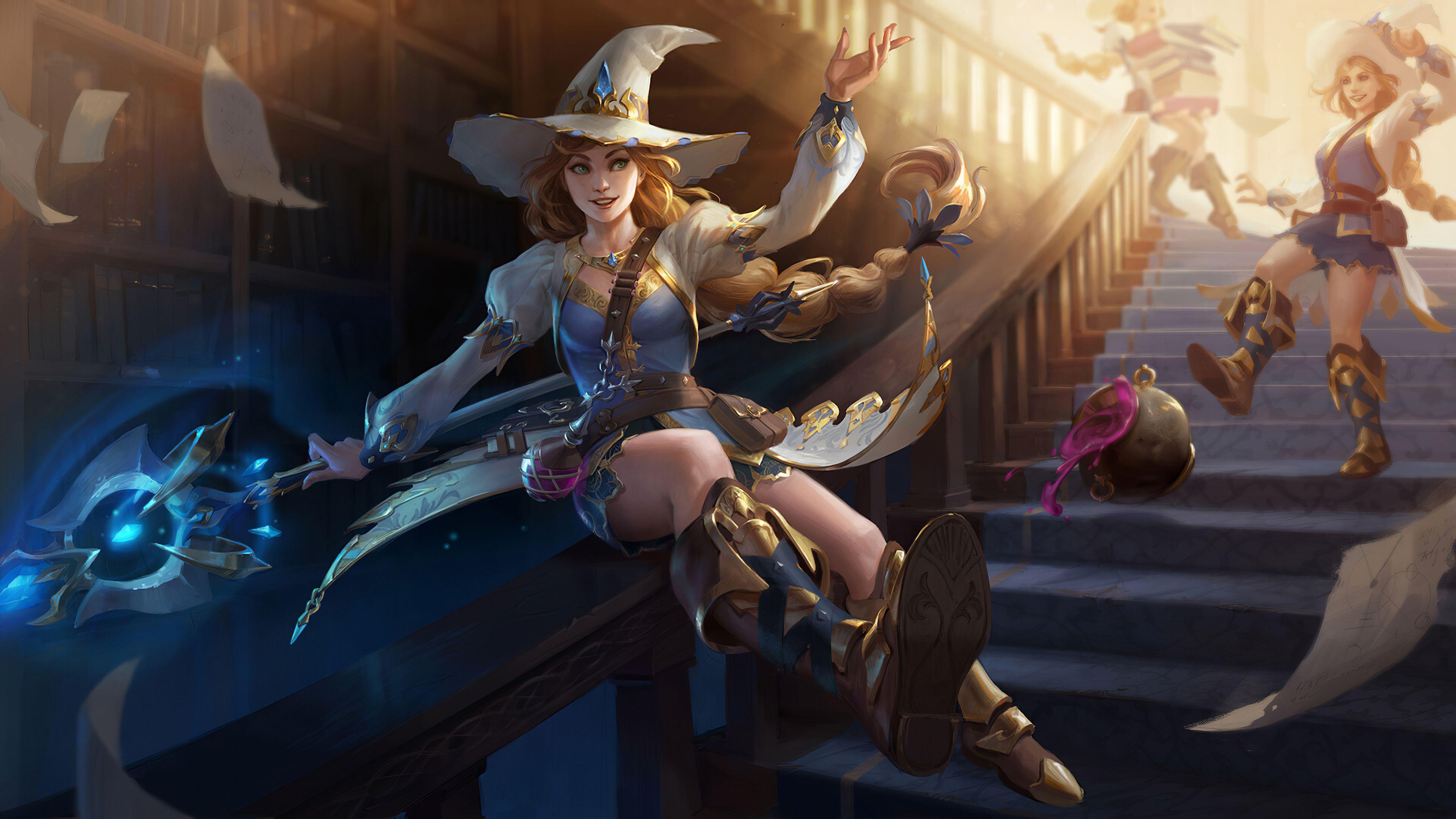 3840x2160 Smite Charm Caster The Morrigan 4k, HD Games, 4k Wallpaper, Image, Background, Photo and Picture