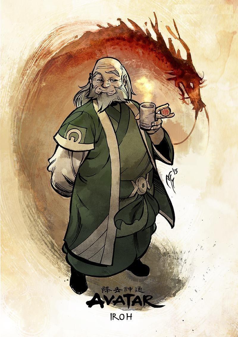 Uncle Iroh Wallpapers - Top Free Uncle Iroh Backgrounds - WallpaperAccess