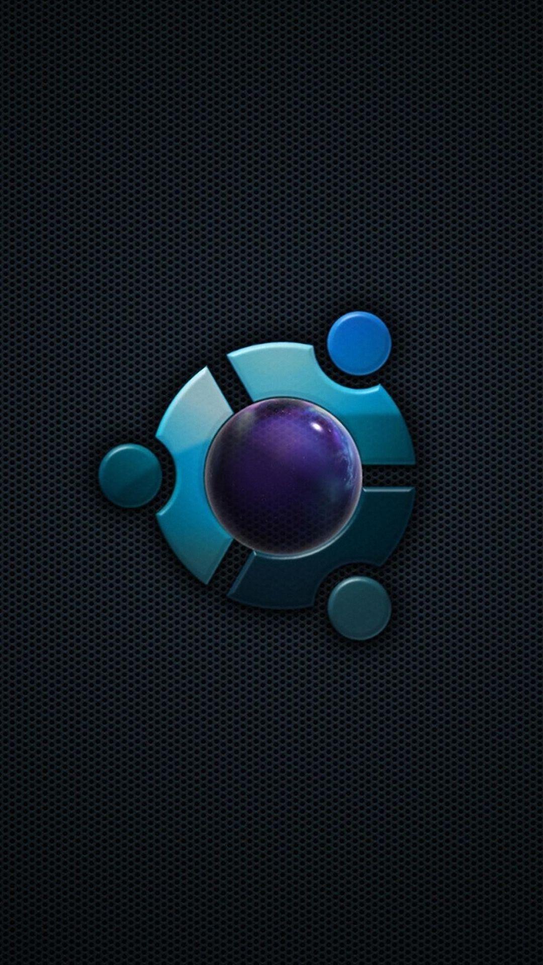 1080x1920 Ubuntu Logo 6 plus Wallpaper HD