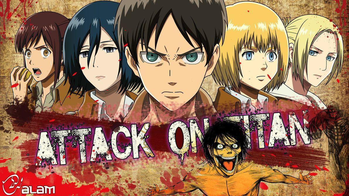 Attack On Titan Characters Wallpapers - Top Free Attack On Titan ...