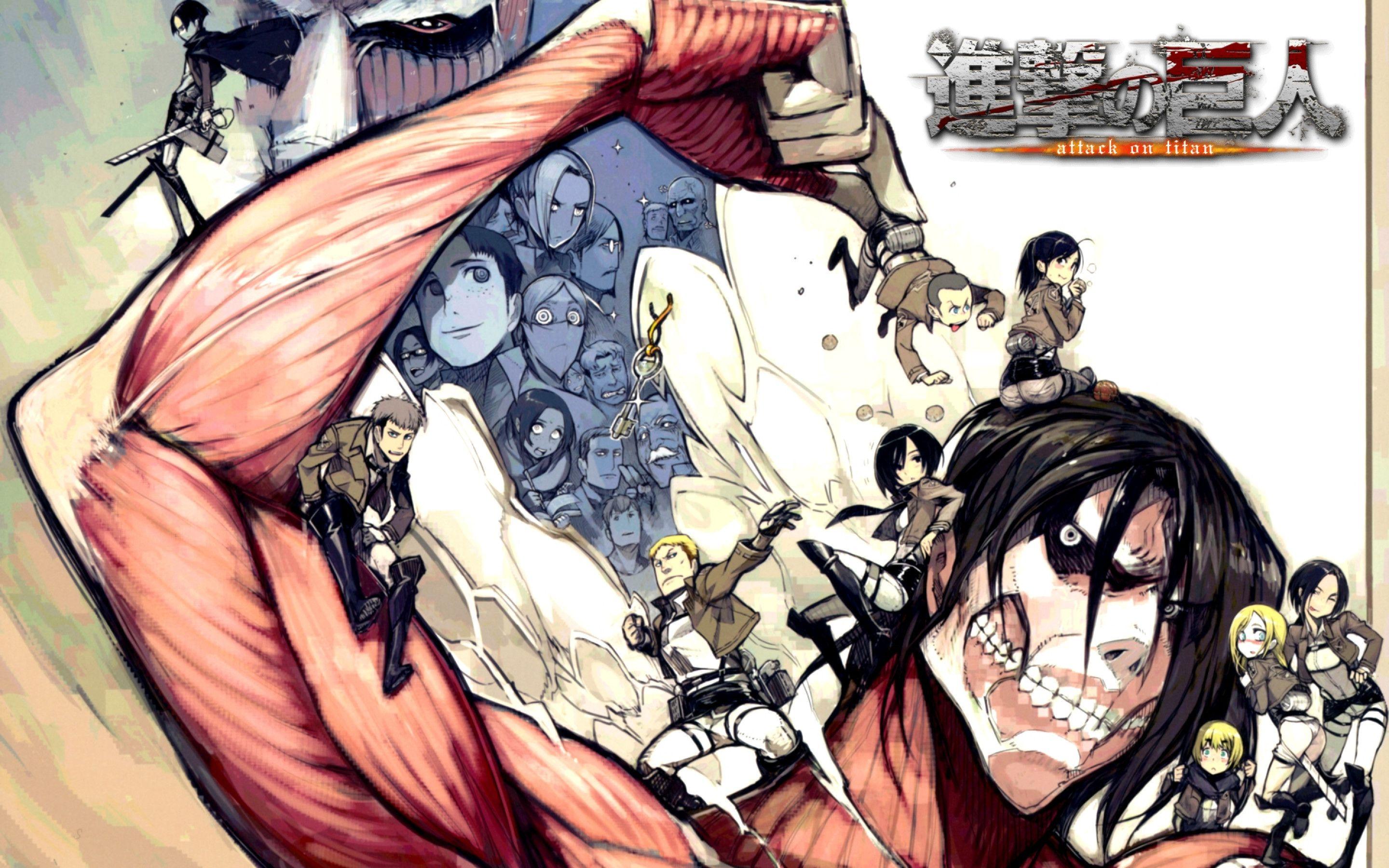 2880x1800 Attack on Titan Characters 2880x1800 - Hình nền