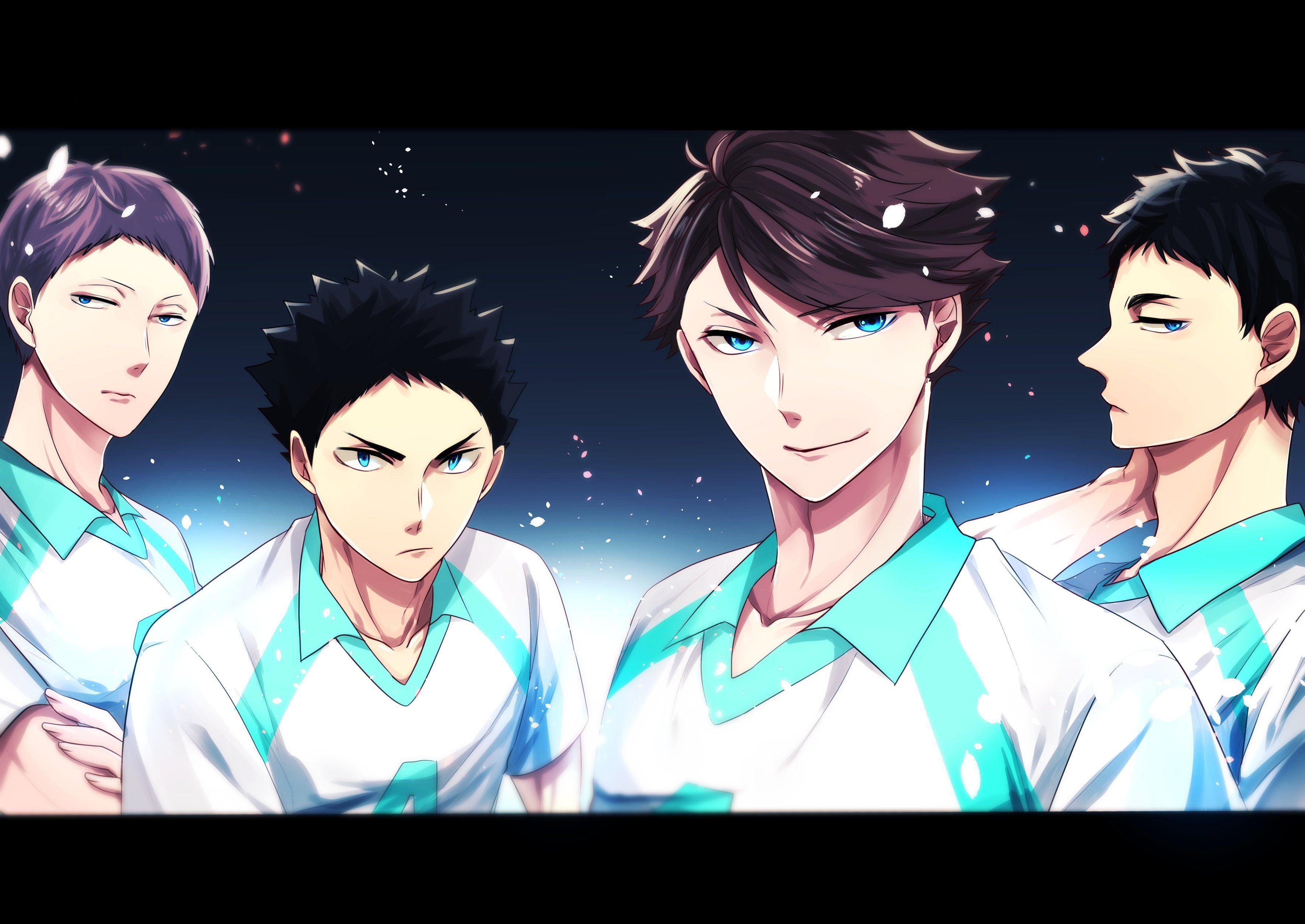 3541x2508 Haikyuu Hanamaki Takahiro Matsukawa Issei Iwaizumi Hajime Ooikawa Tooru wallpaperx2508