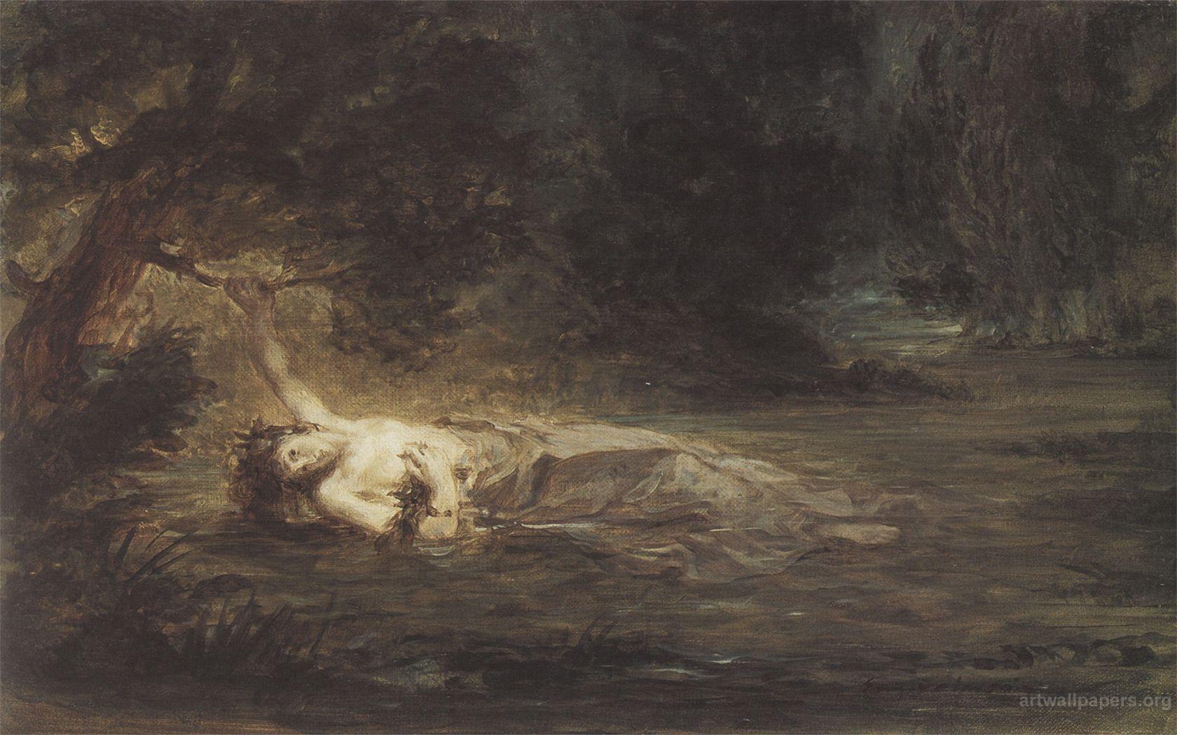 1680x1050 Eugène Delacroix Wallpaper