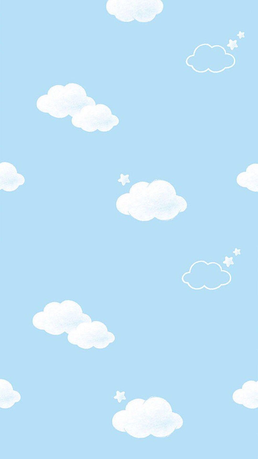 Cute and adorable Wallpaper blue kawaii for your devices