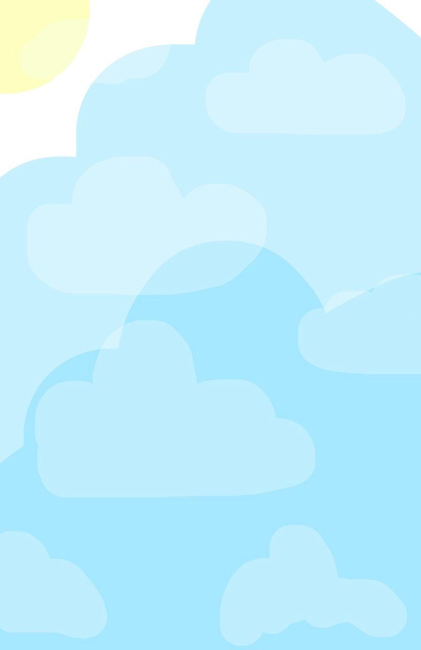 830x1280 Cute Clouds Find more Kawaii #iPhone + #Android #Wallpaper