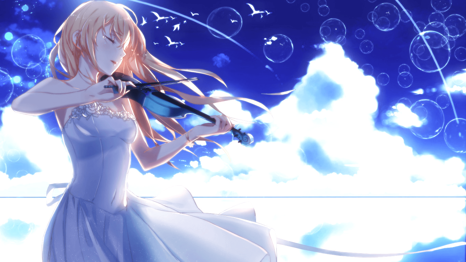 Best of Kaori Miyazono Wallpapers -1920x1080 Title Anime Your Lie In April Kaori Miyazono Lie In April Background HD Wallpaper