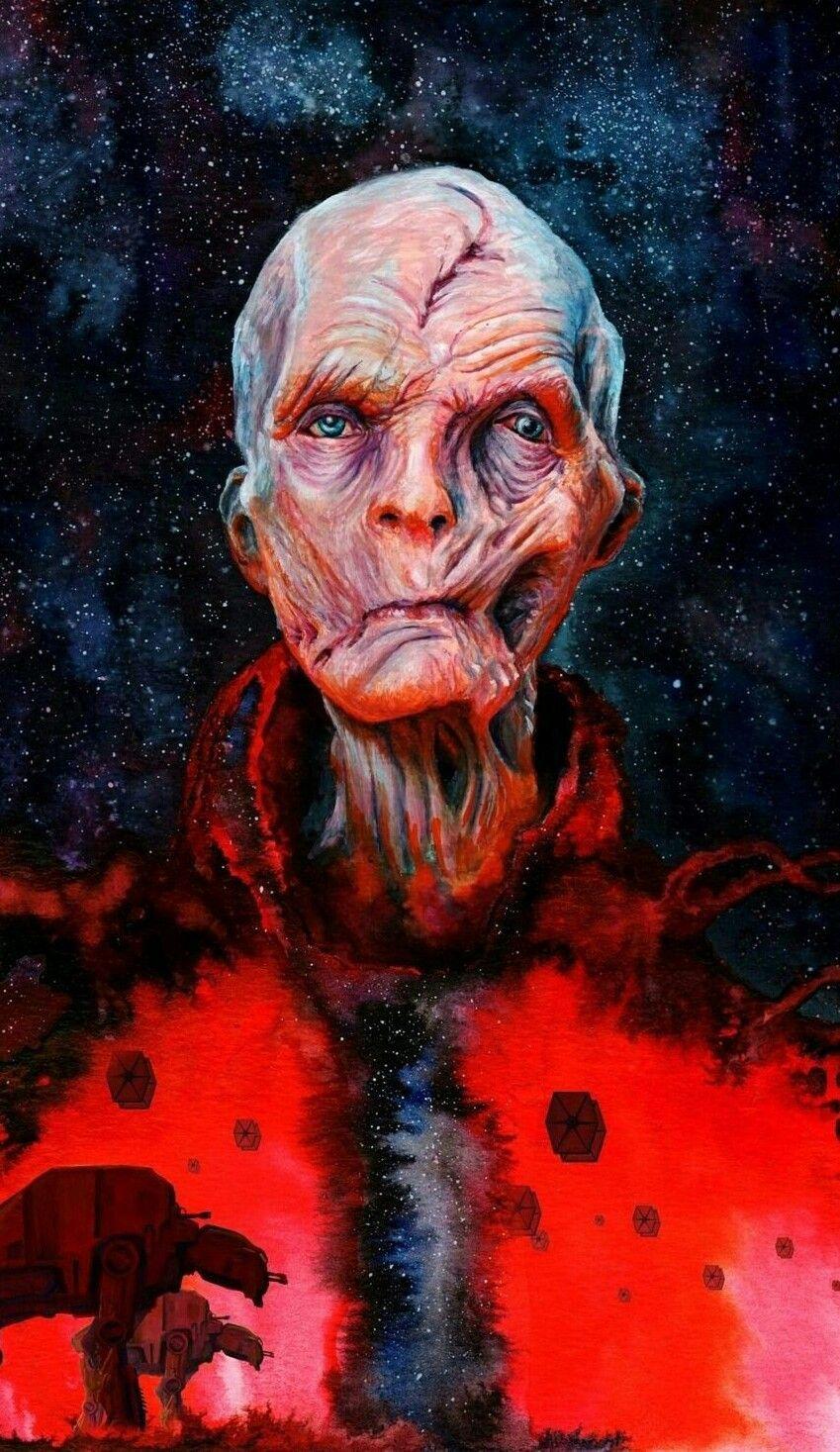 849x1467 SUPREME LEADER SNOKE. Star wars wallpaper, Star wars art, Star wars icons