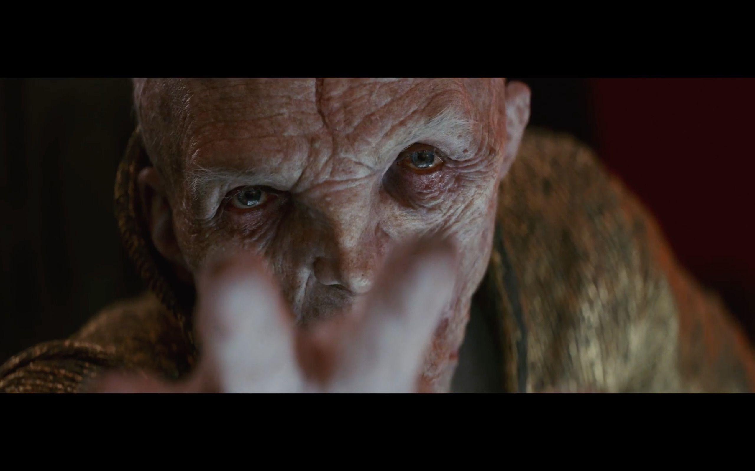 2560x1600 The Last Jedi Trailer Supreme Leader Snoke