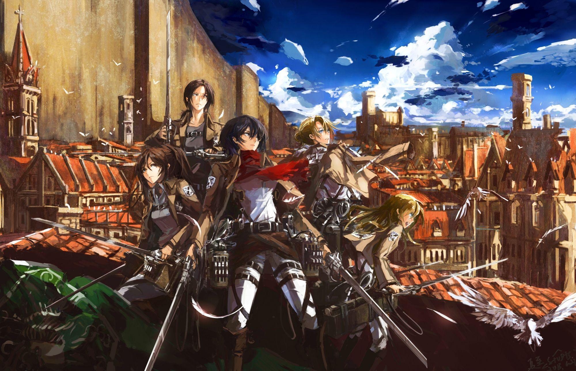 2000x1289 Một chút tuyệt vời của fan art có các nhân vật nữ chính
