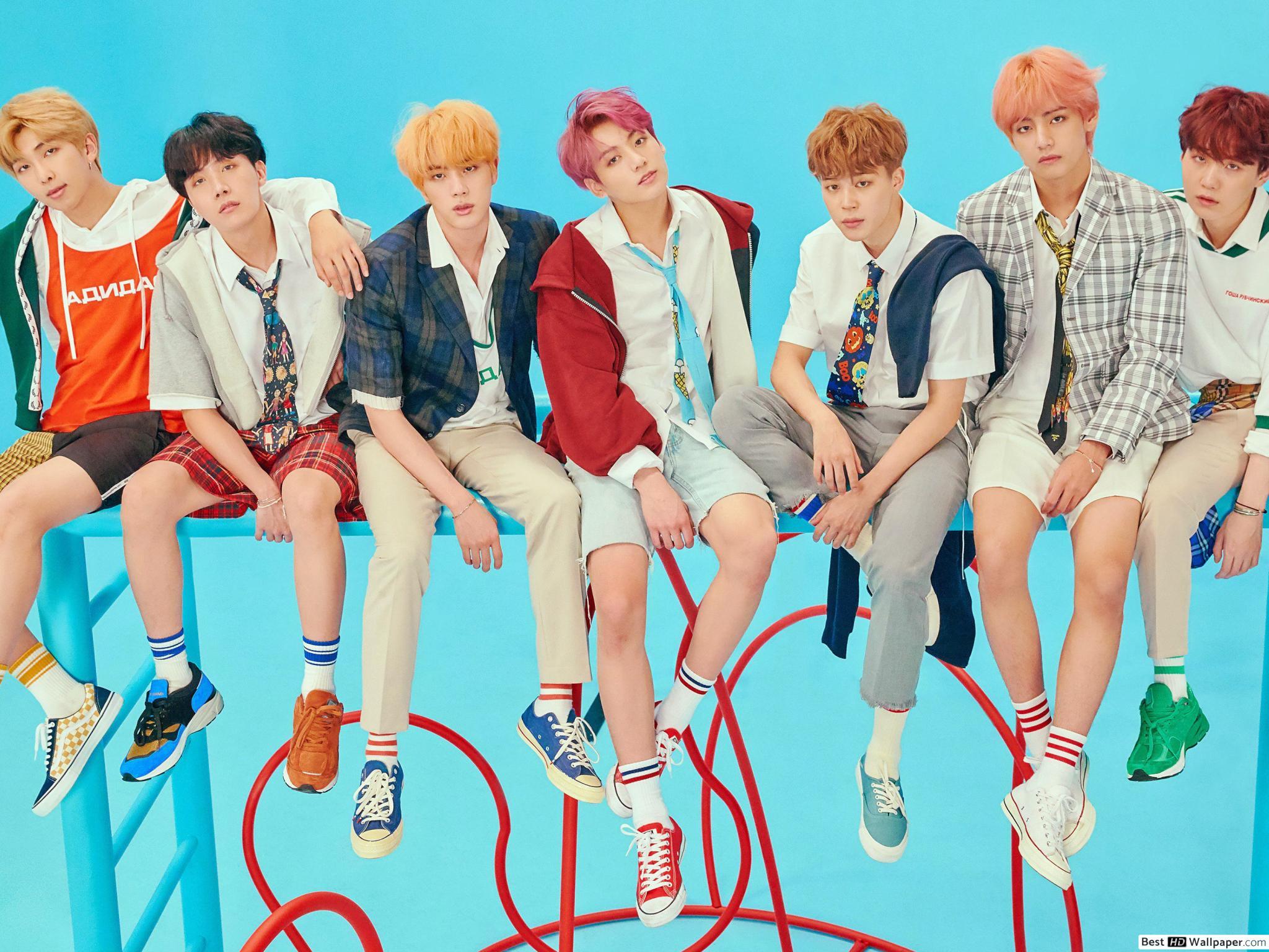 2048x1536 BTS (Bangtan Boys) Members in 'Love Yourself: Answer' MV HD wallpaper download