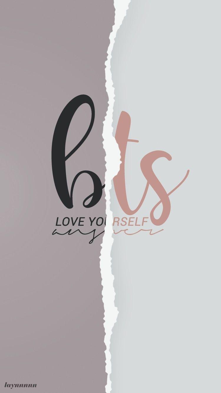750x1330 Bts Love Yourself Answer Wallpaper